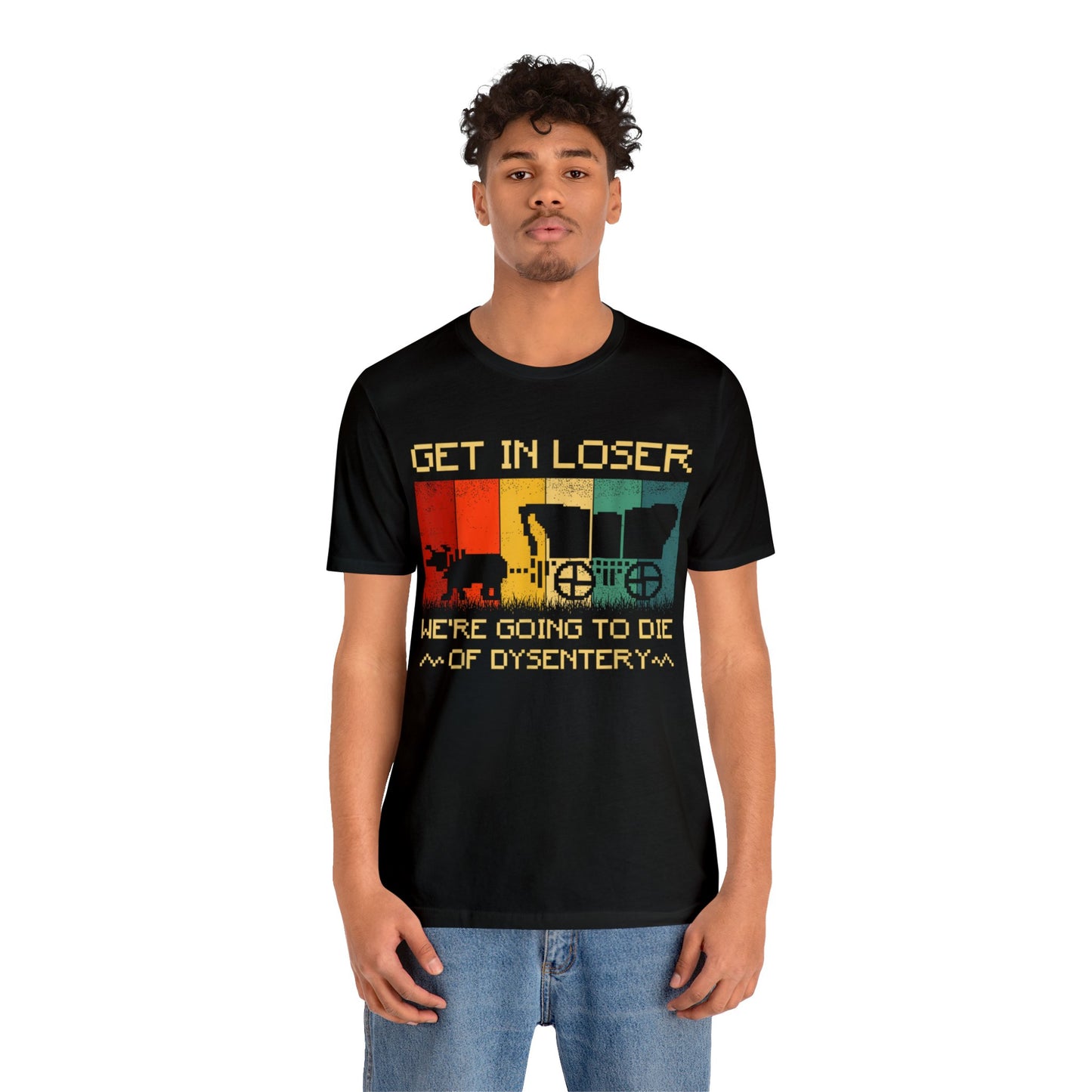 Oregon Trail- Everyone Dies Short Sleeve Tee