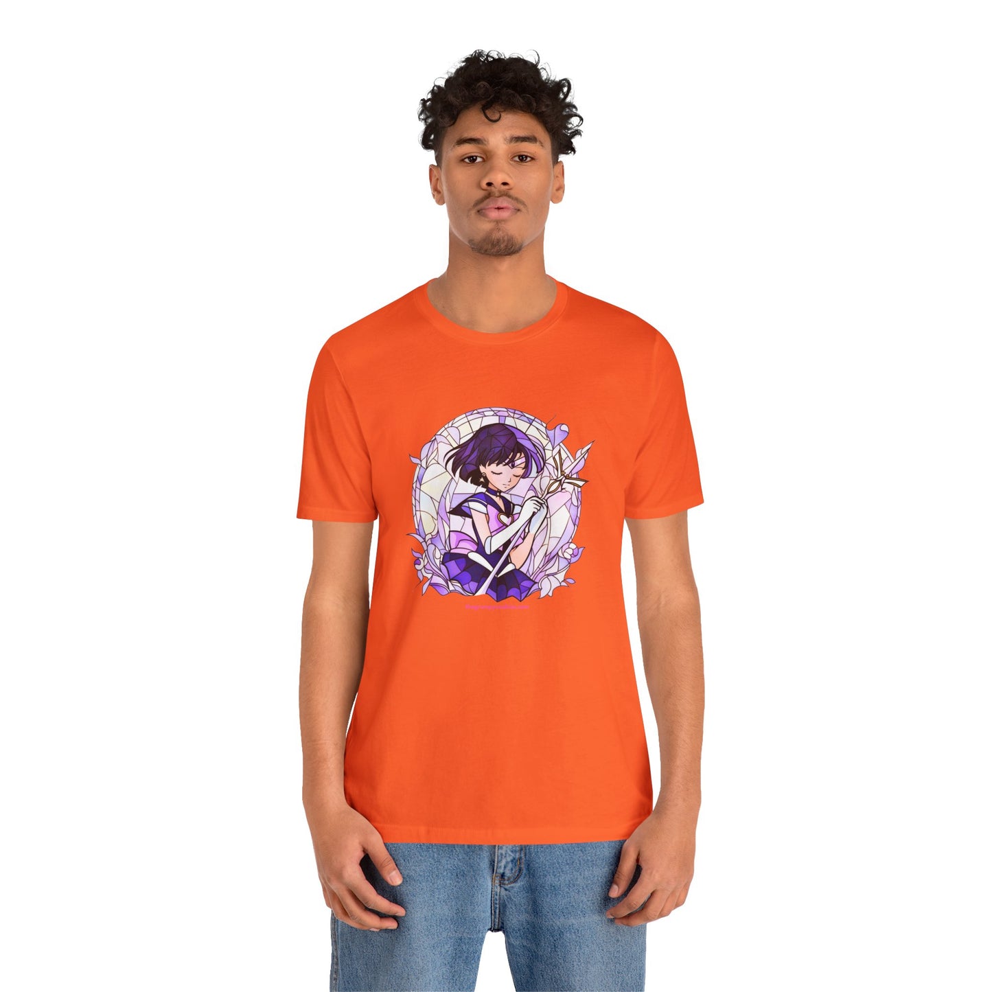 Sailor Moon - Sailor Saturn Jersey Short Sleeve Tee