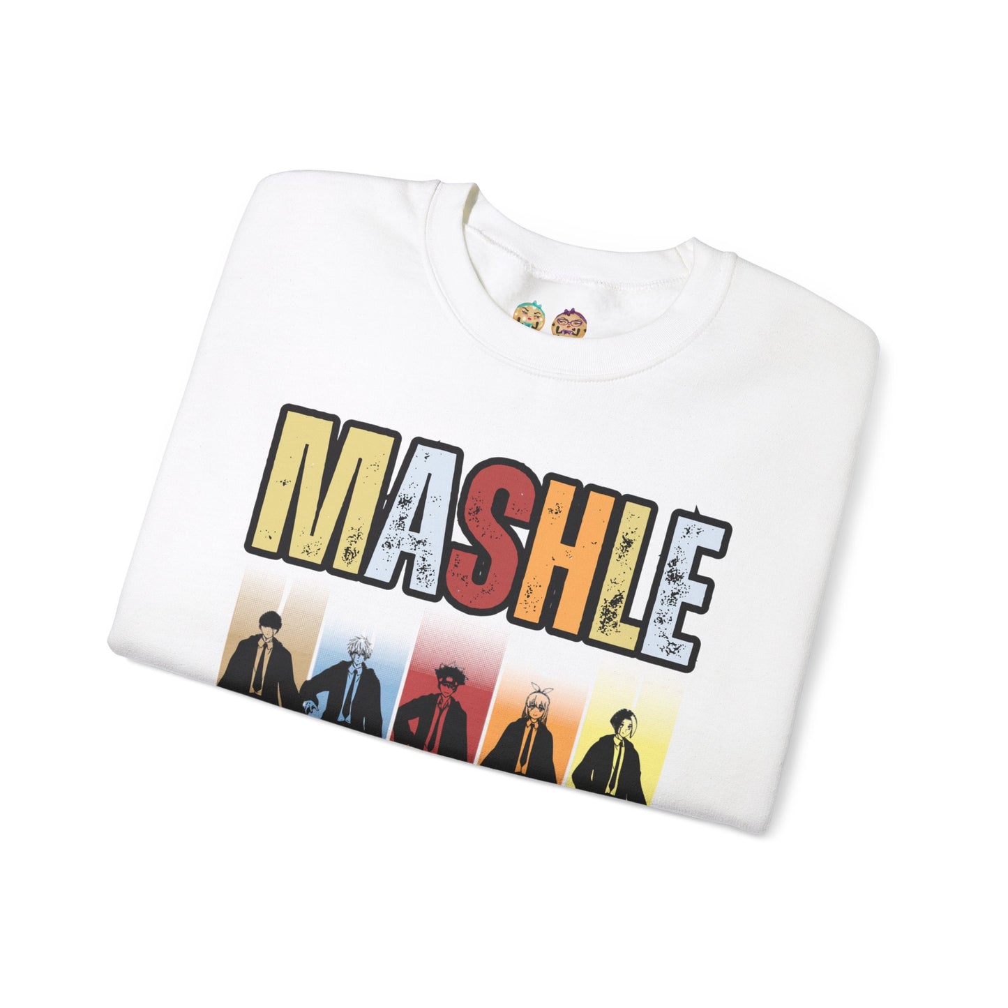 Mashle - Team No Magic Unisex Heavy Blend™ Crewneck Sweatshirt