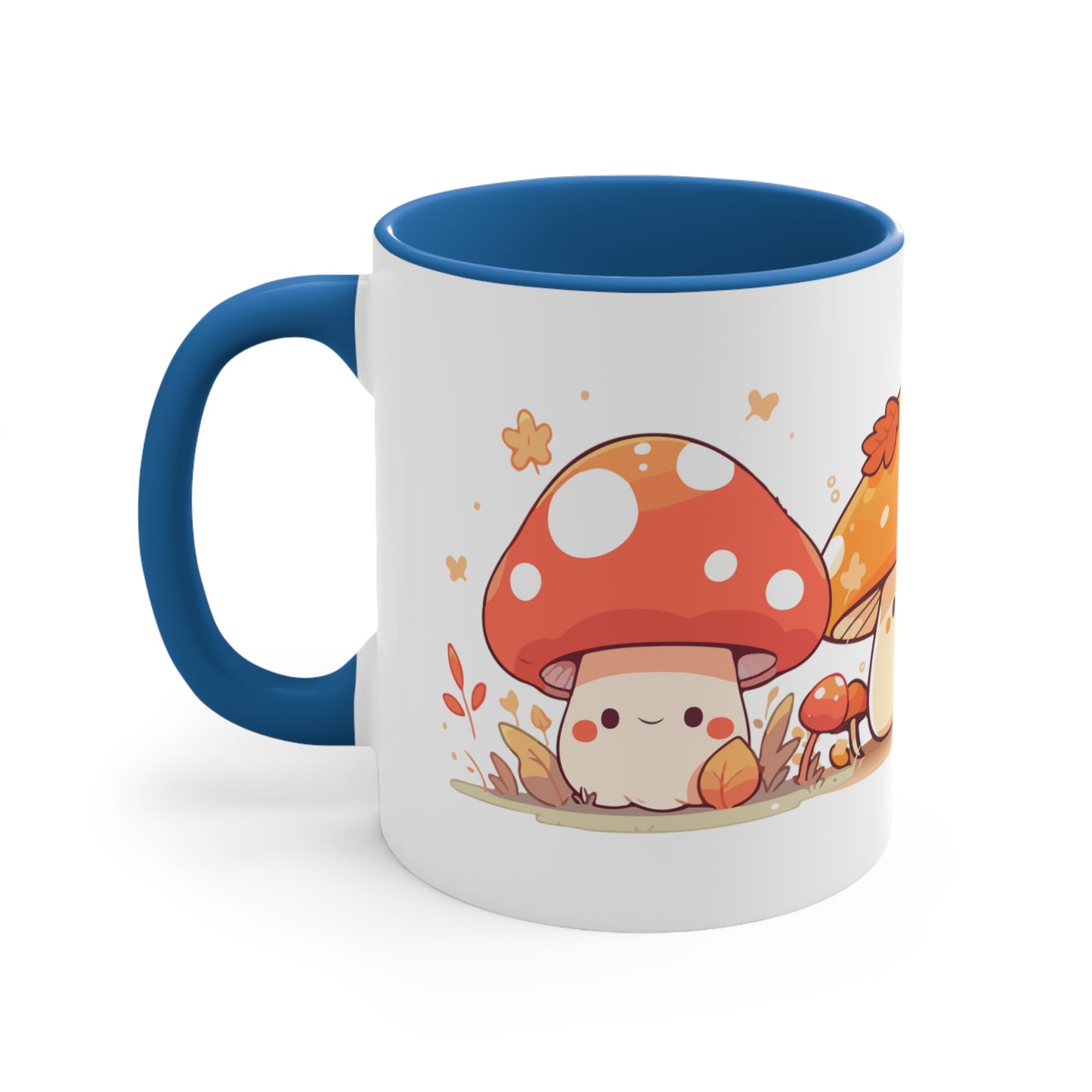 The Grumpy Cookies - Mushroom Amigos Accent Coffee Mug, 11oz