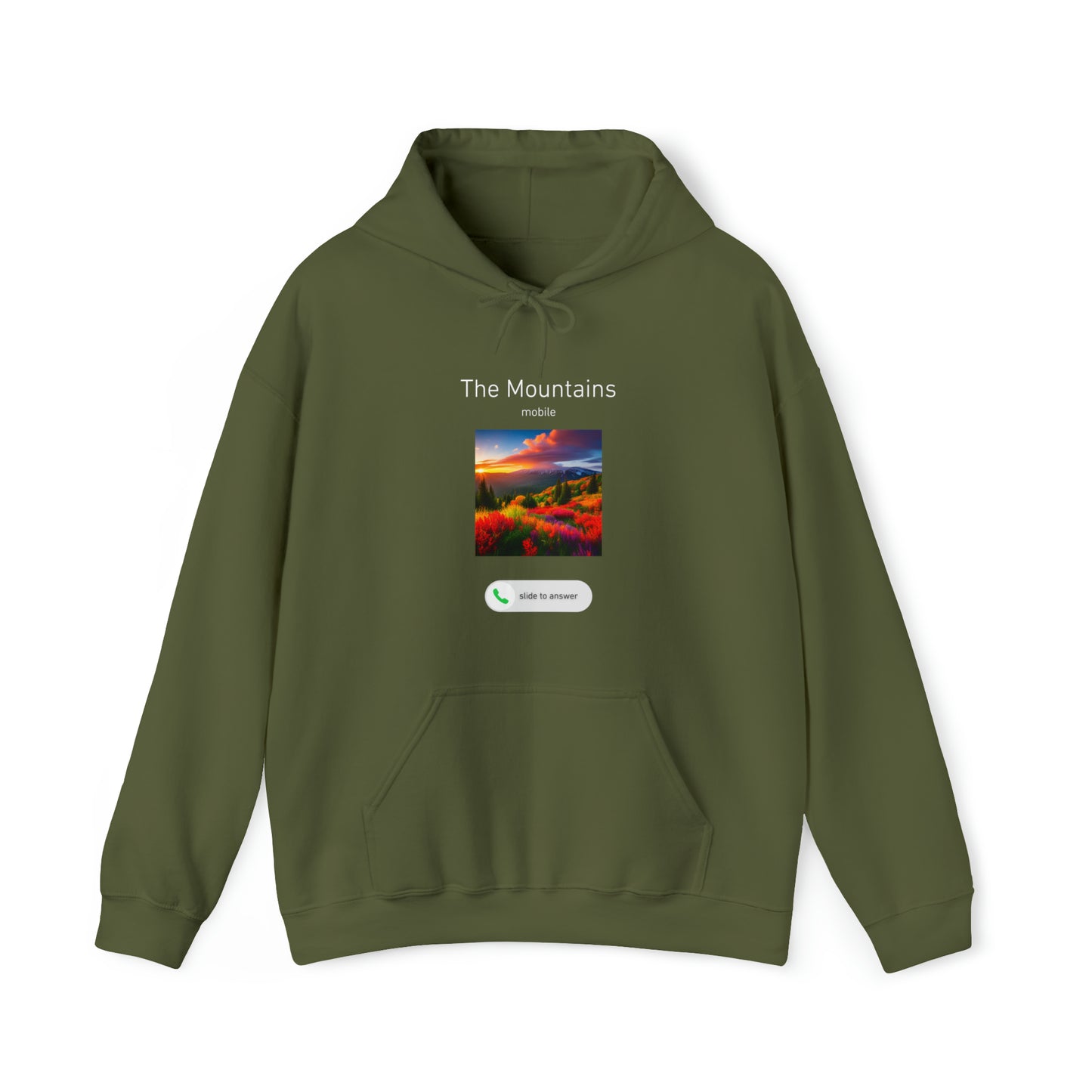 The Grumpy Cookies - Mountains Calling Unisex Heavy Blend™ Hooded Sweatshirt