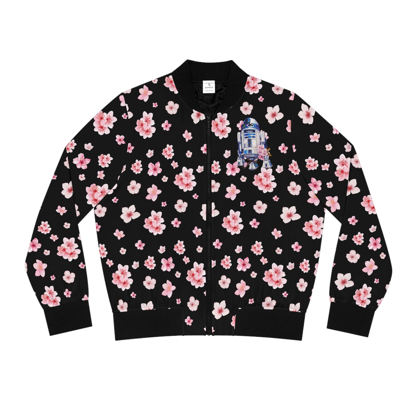 Star Wars - Cherry Blossom R2D2 Bomber Jacket