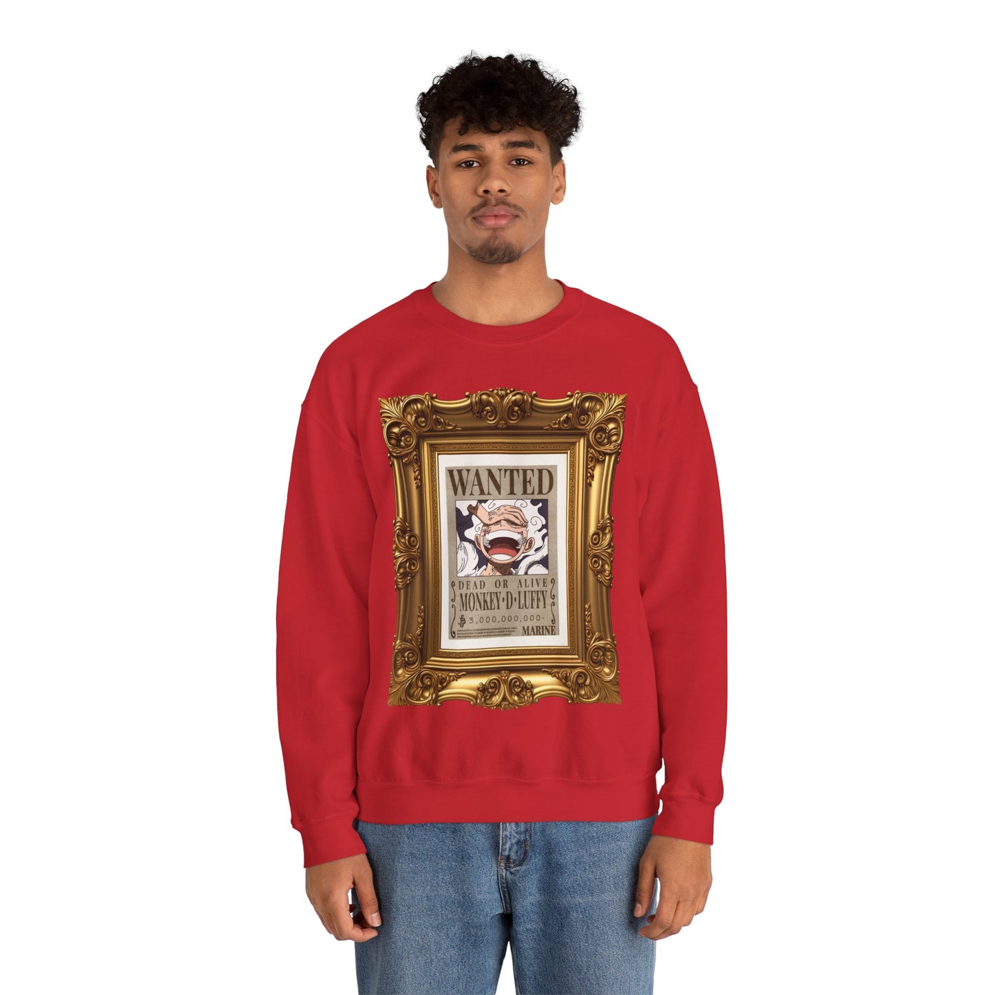 One Piece - Fine Art Luffy Unisex Heavy Blend™ Crewneck Sweatshirt