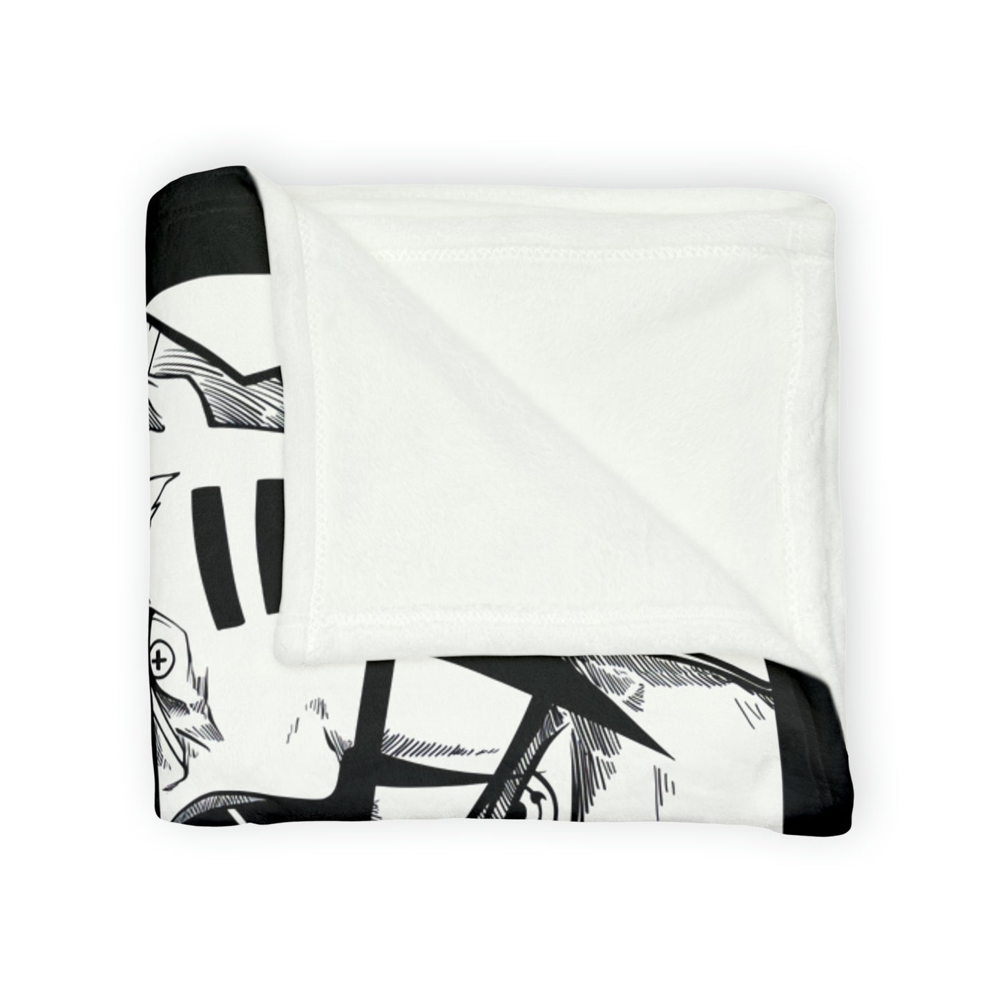 Naruto and Sasuke Polyester Blanket