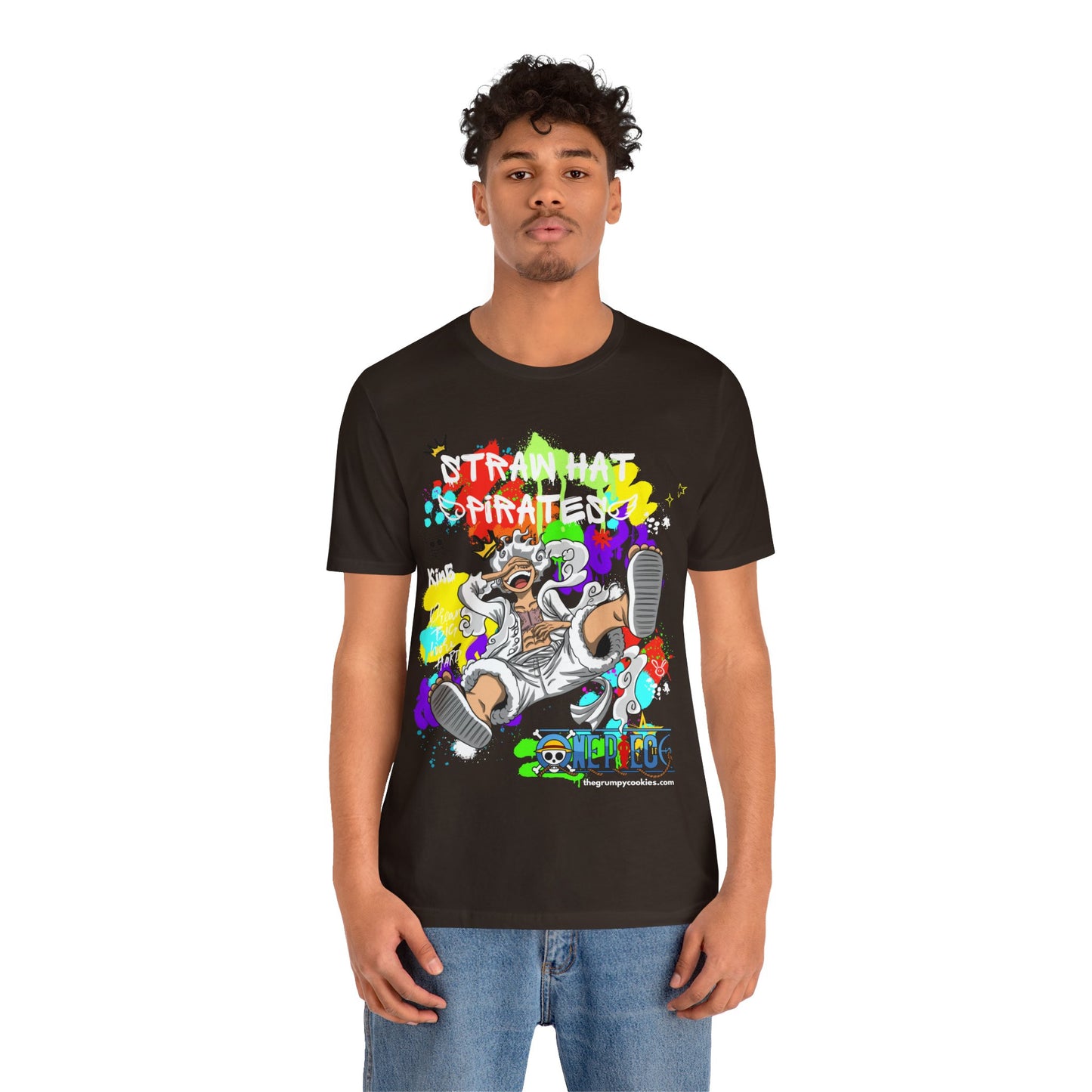 One Piece - Graffiti Luffy Unisex Jersey Short Sleeve Tee