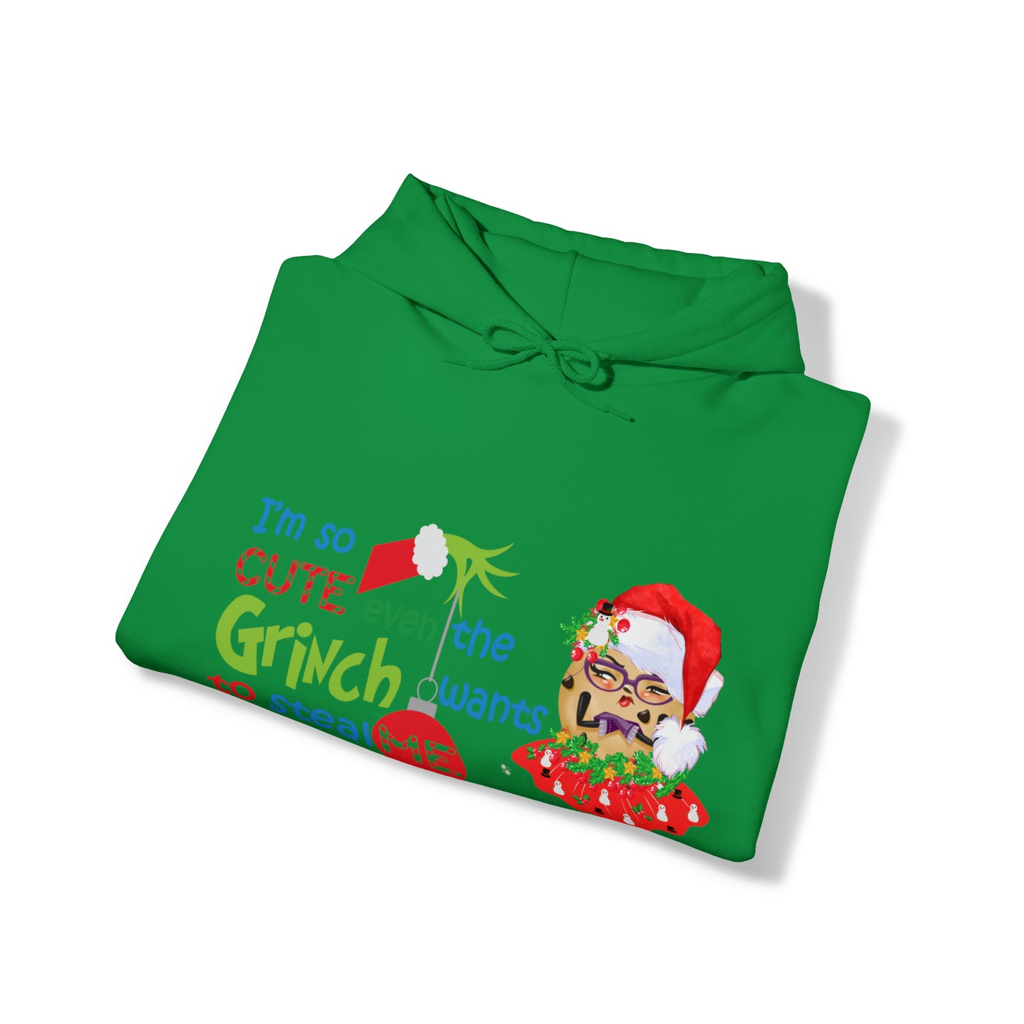 The Grumpy Cookies - Even the Grinch Loves TGC Unisex Heavy Blend™ Hooded Sweatshirt
