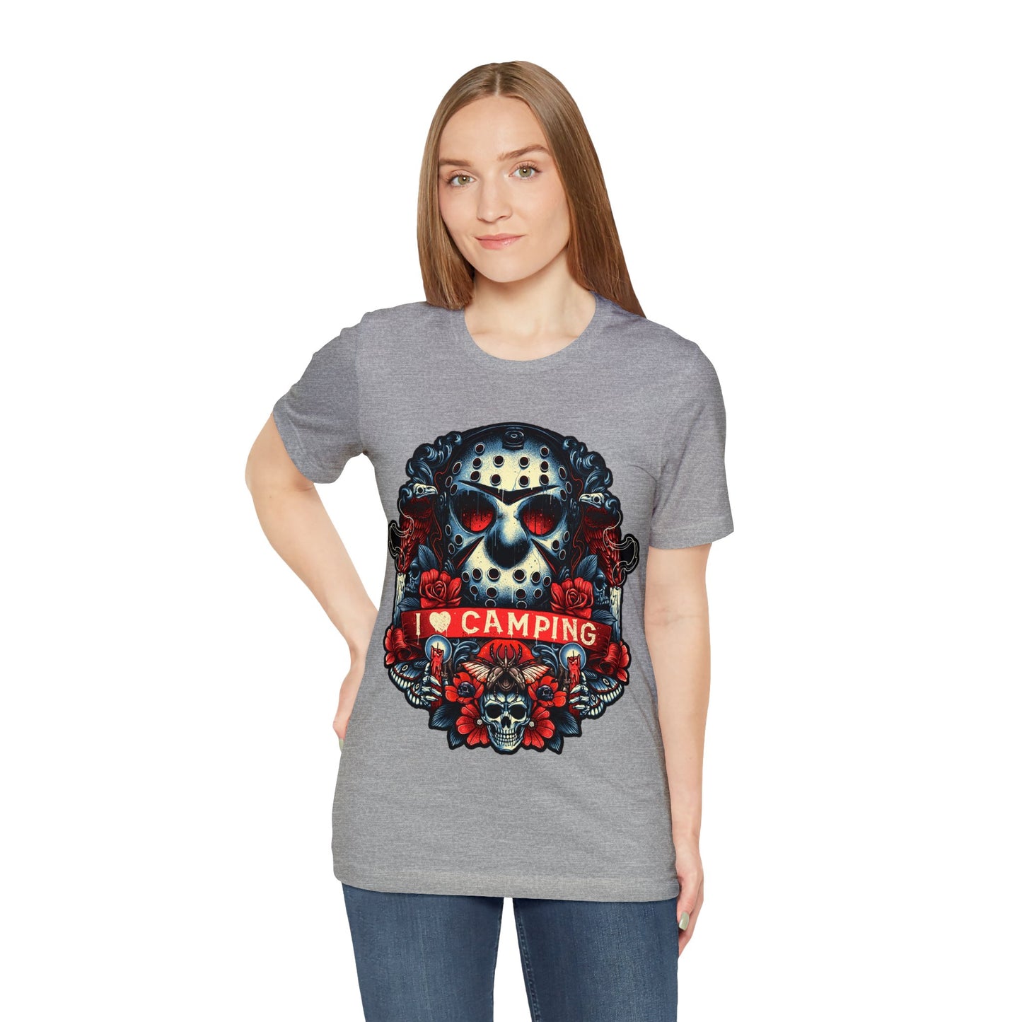 Friday the 13th - I Heart Camping Short Sleeve Tee