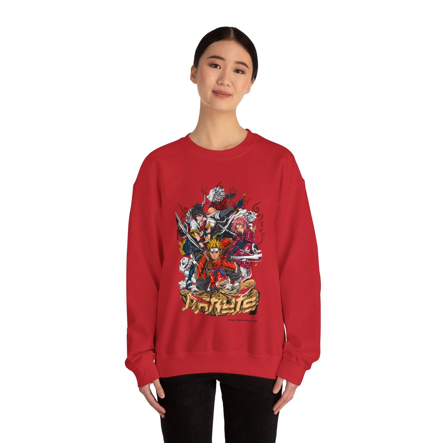 Naruto - Team 7 Unisex Heavy Blend™ Crewneck Sweatshirt