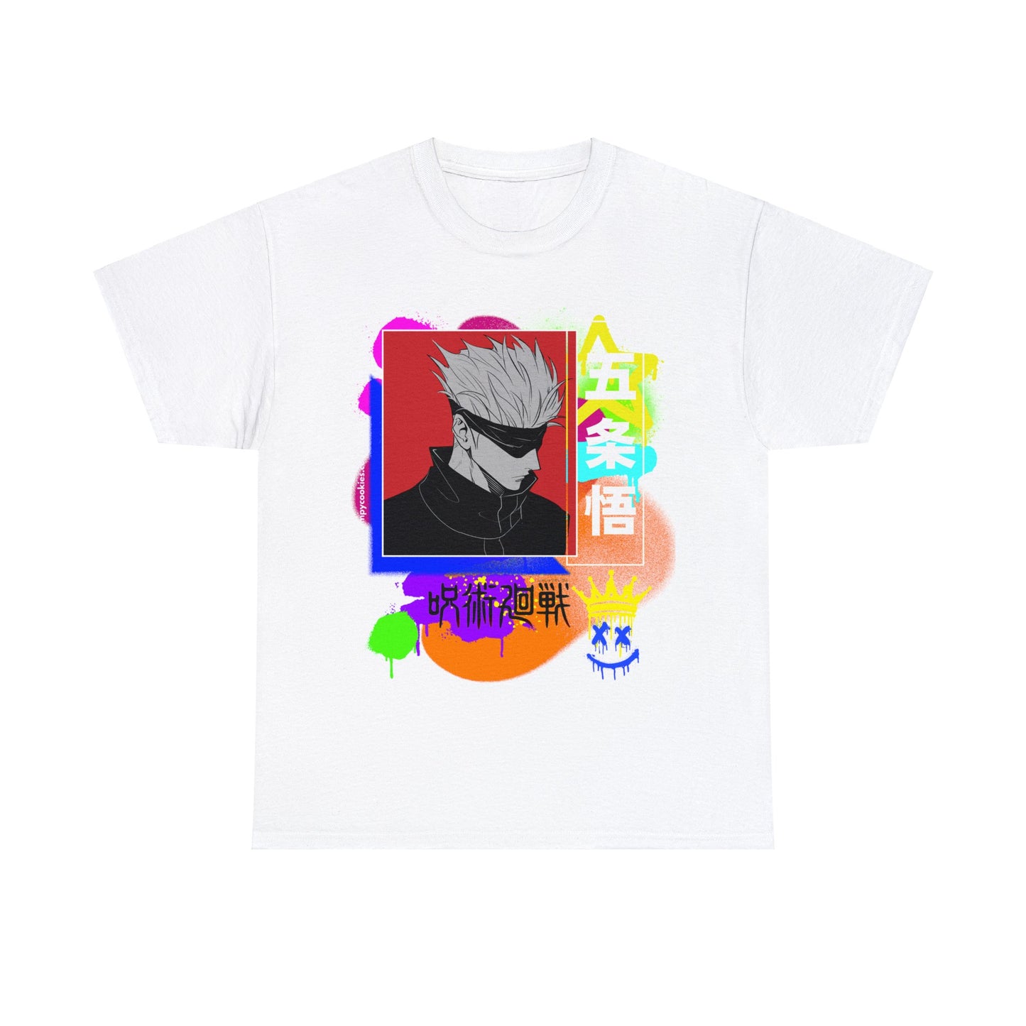 Jujutsu Kaisen - Emo Gojo Unisex Heavy Cotton Tee