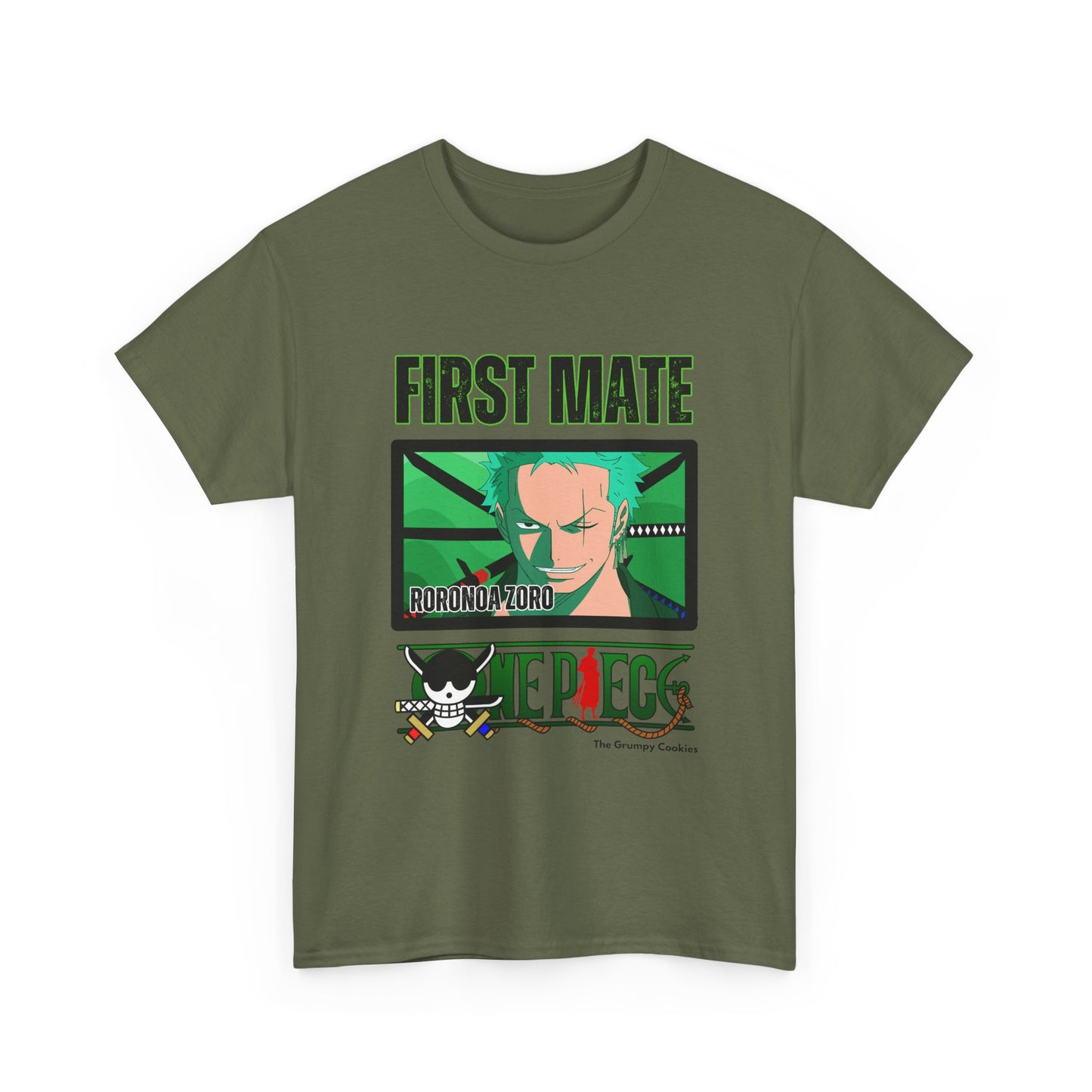 One Piece - First Mate Zoro Unisex Heavy Cotton Tee