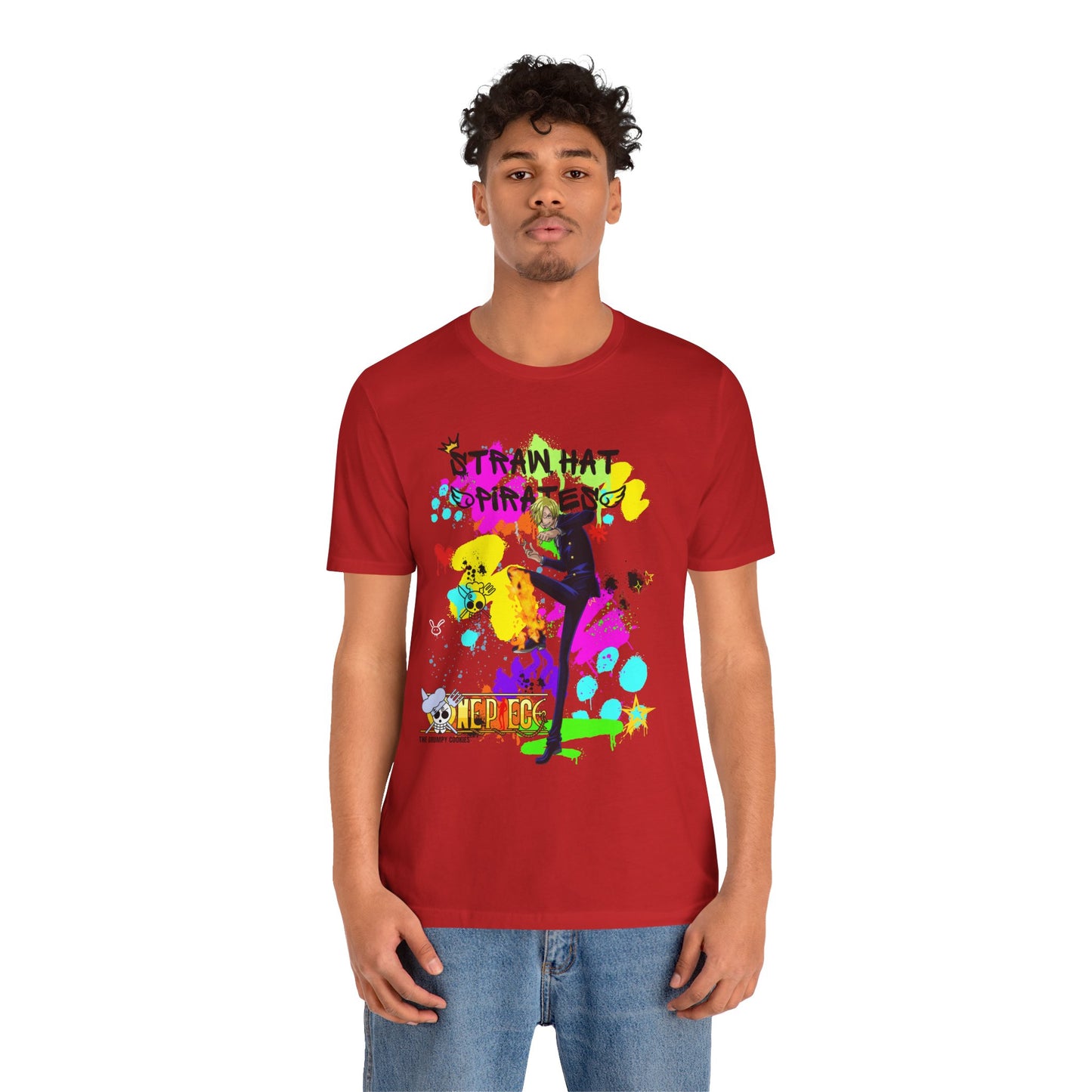 One Piece - Graffiti Sanji Unisex Jersey Short Sleeve Tee