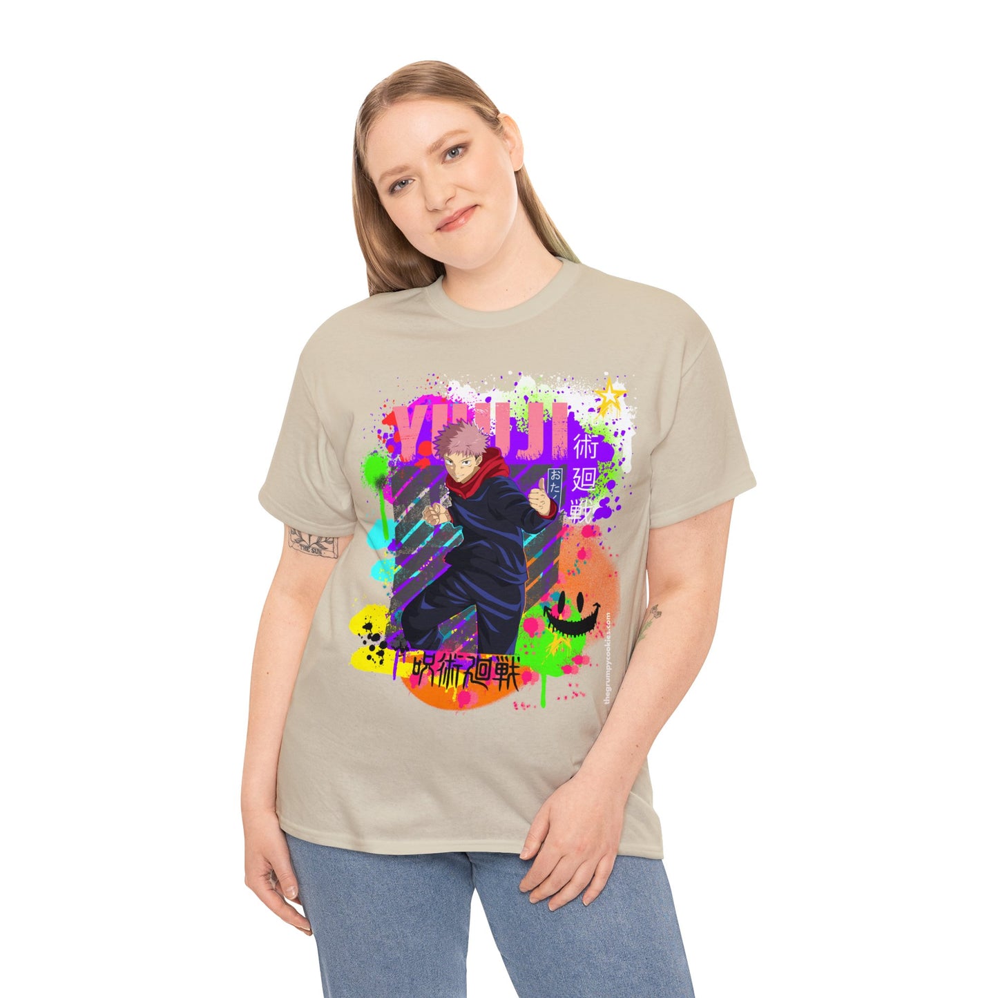 Jujutsu Kaisen - Yuji Says Bring It Unisex Heavy Cotton Tee