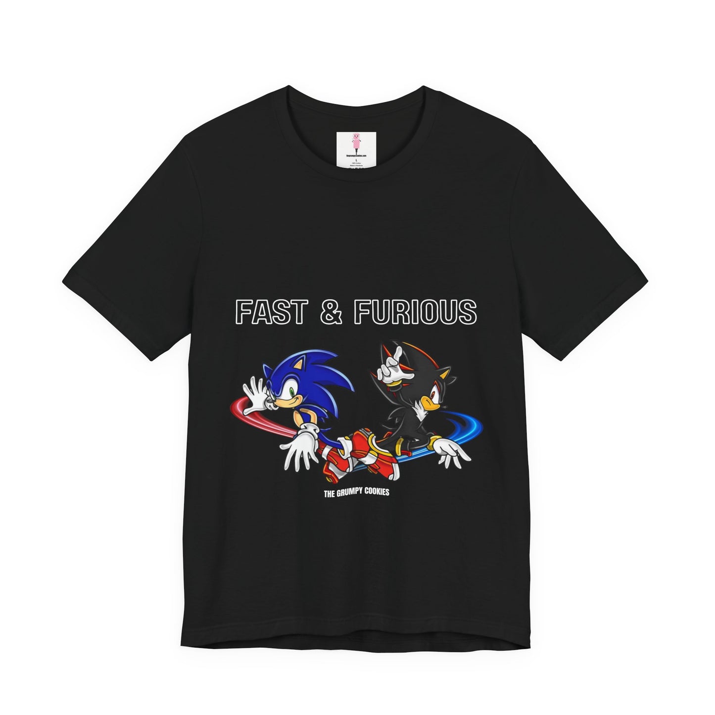 Sonic - Fast & Furious Jersey Short Sleeve Tee