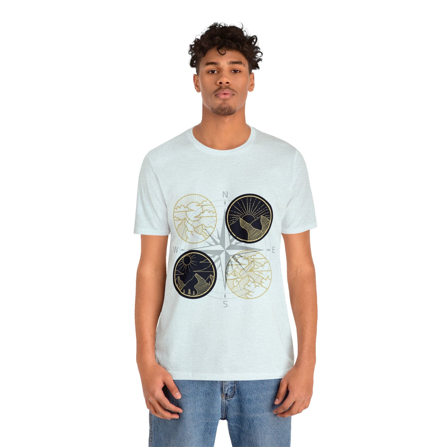 The Grumpy Cookies - Compass Short Sleeve Tee