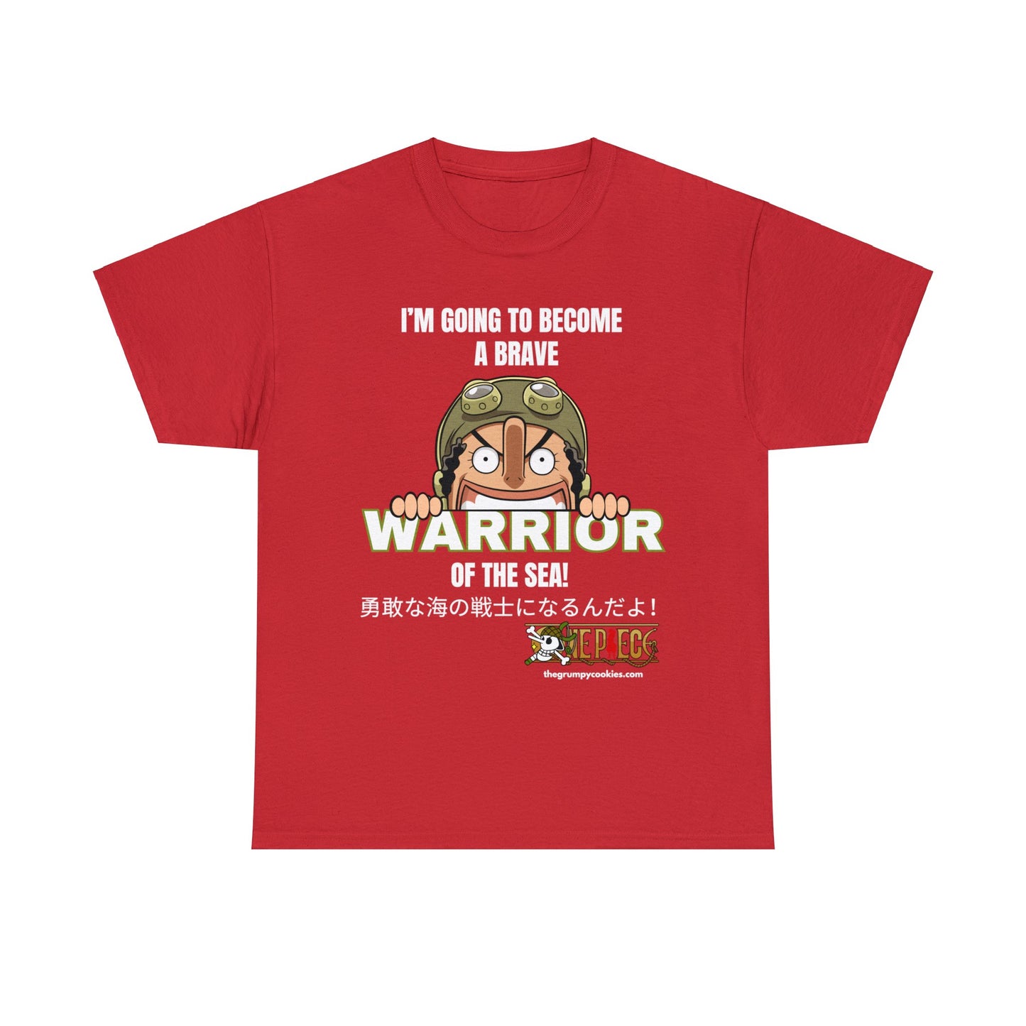 One Piece - Brave Warrior of the Sea Unisex Heavy Cotton Tee