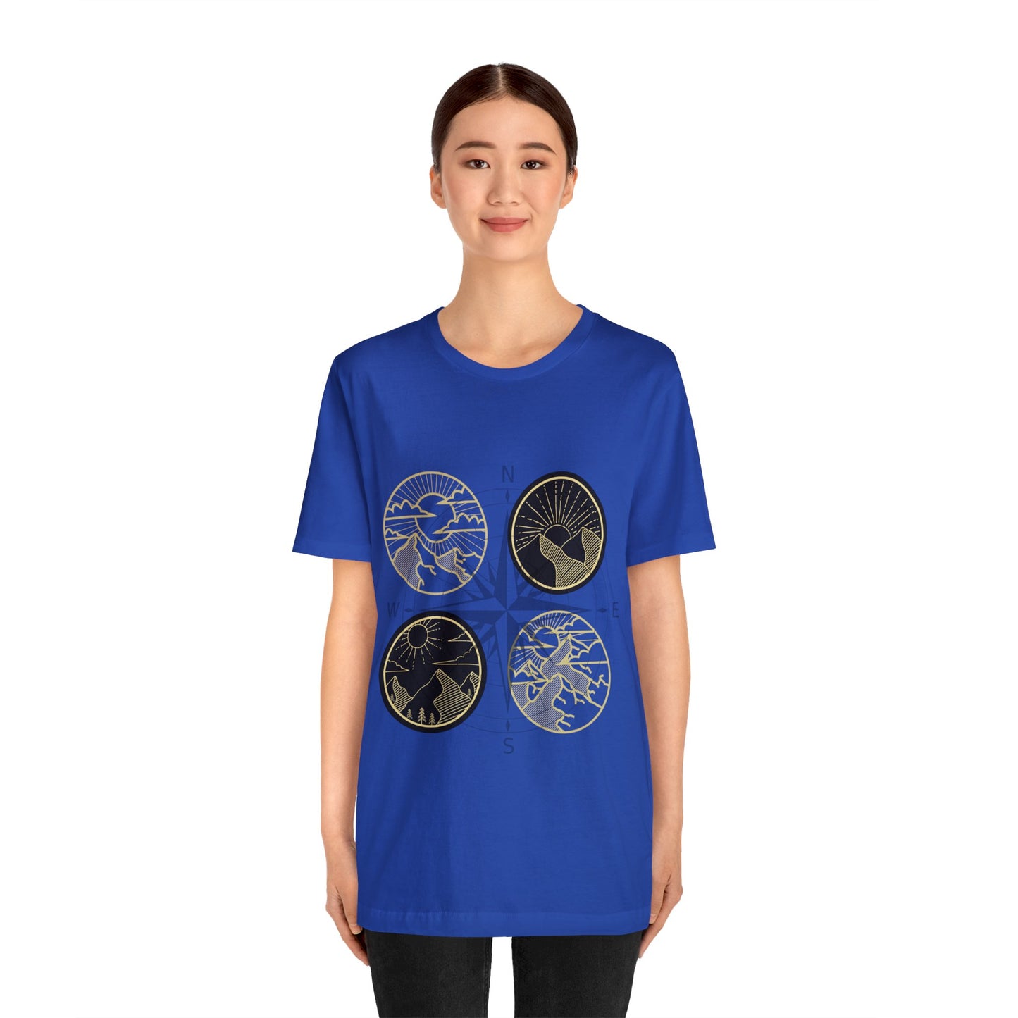 The Grumpy Cookies - Compass Short Sleeve Tee