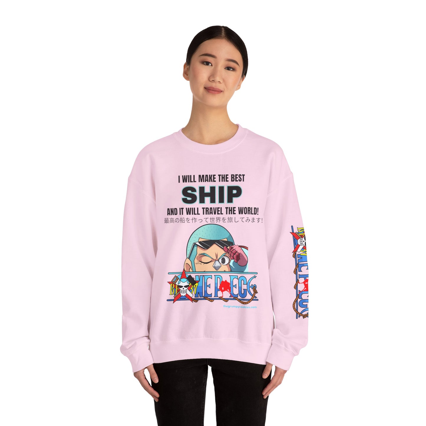 One Piece - World's Greatest Shipwright Unisex Heavy Blend™ Crewneck Sweatshirt