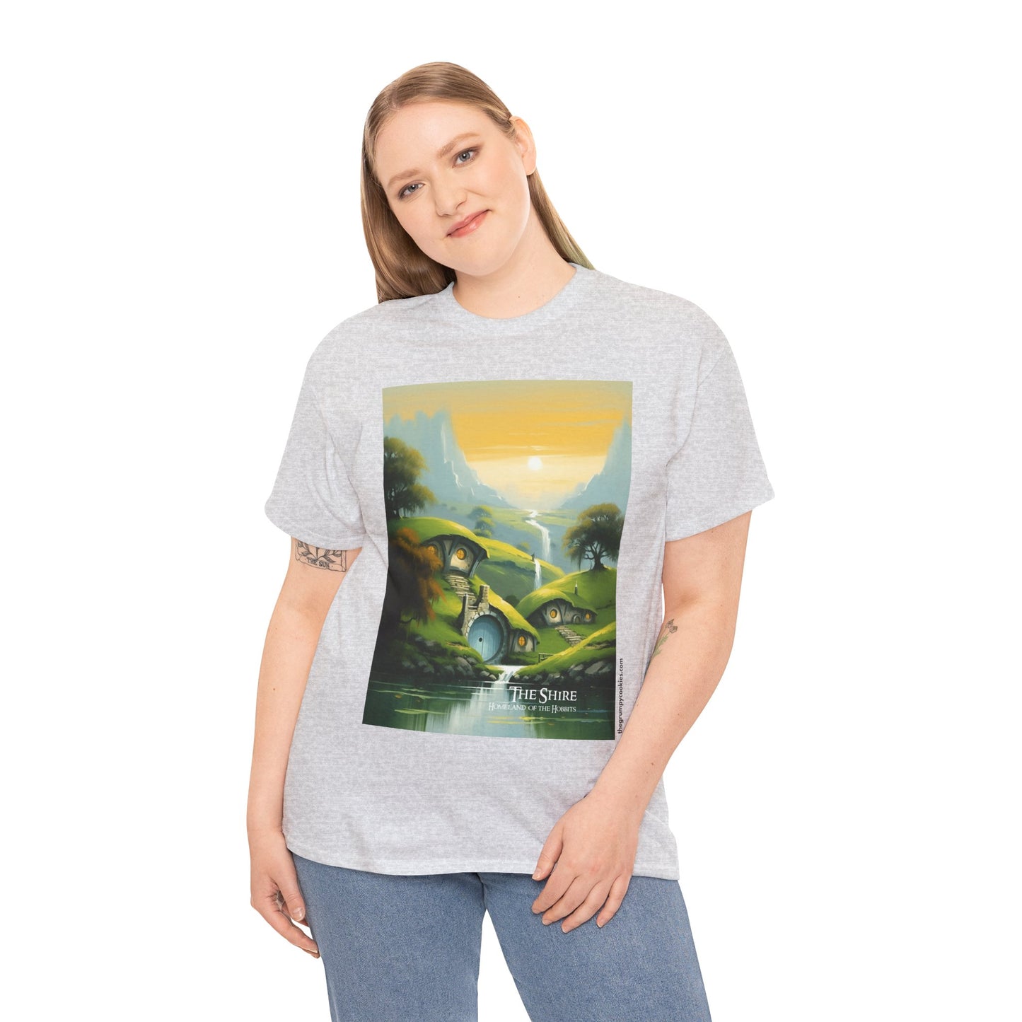 Lord of the Rings - The Shire Unisex Heavy Cotton Tee