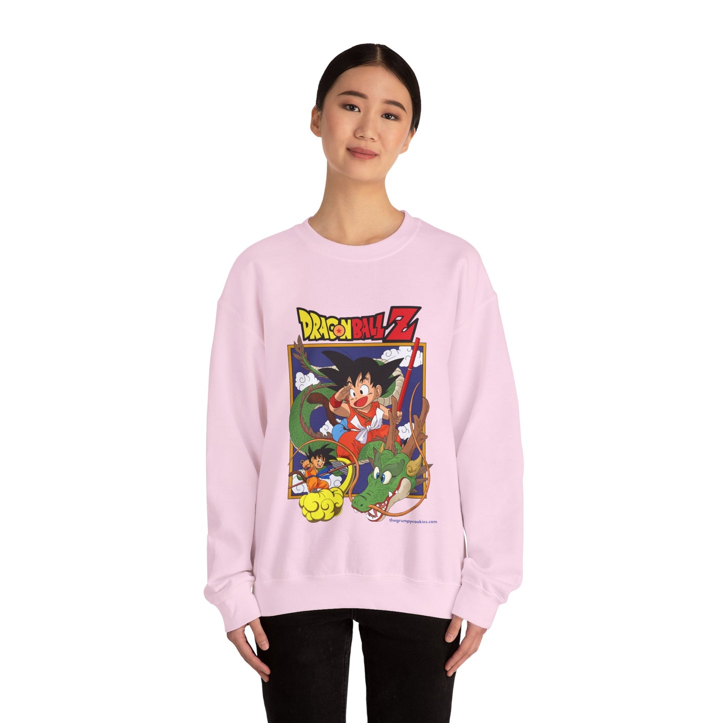 Dragon Ball - Old School DBZ Unisex Heavy Blend™ Crewneck Sweatshirt