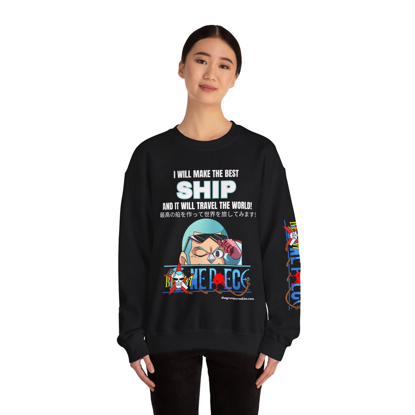 One Piece - World's Greatest Shipwright Unisex Heavy Blend™ Crewneck Sweatshirt