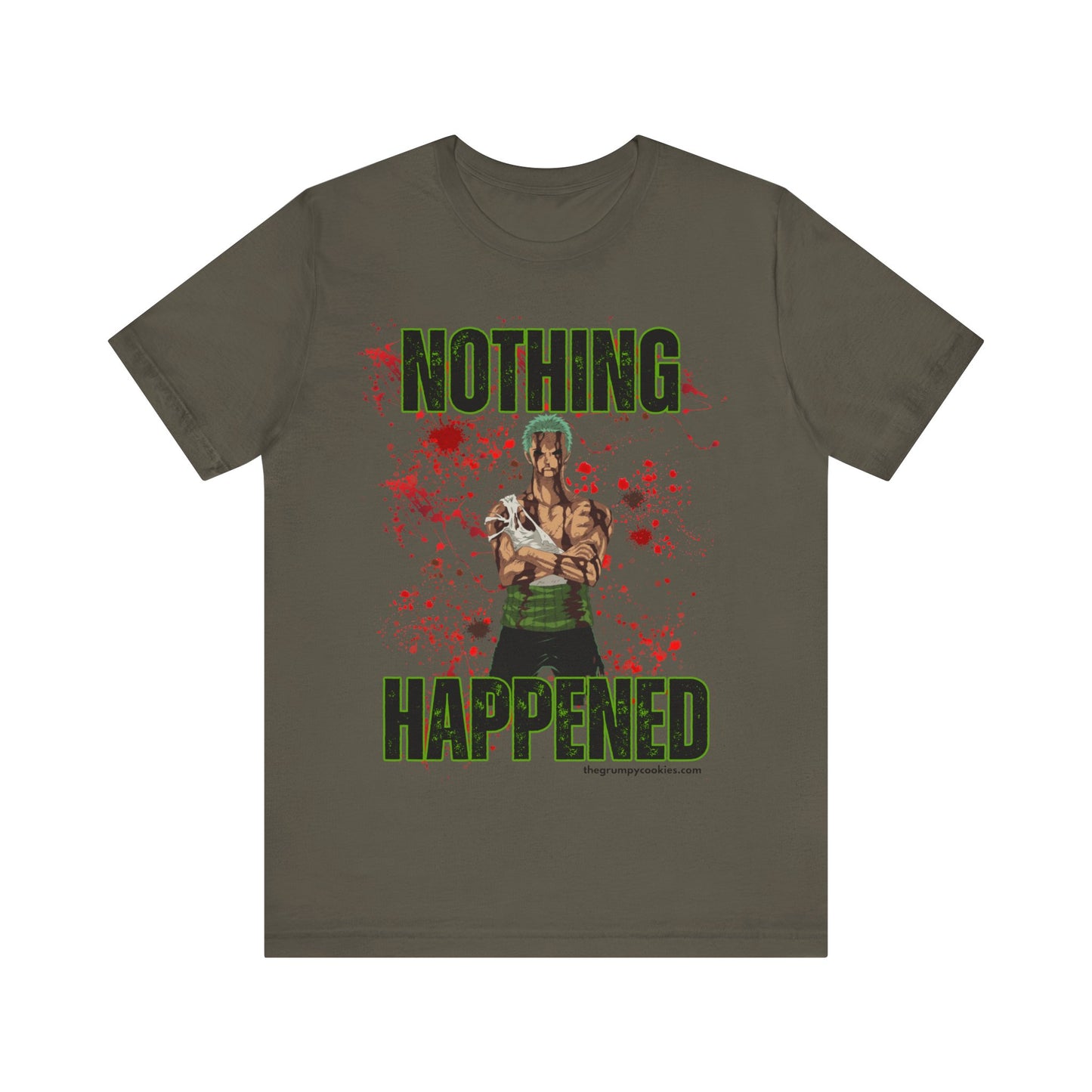 One Piece - Nothing Happened Unisex Jersey Short Sleeve Tee