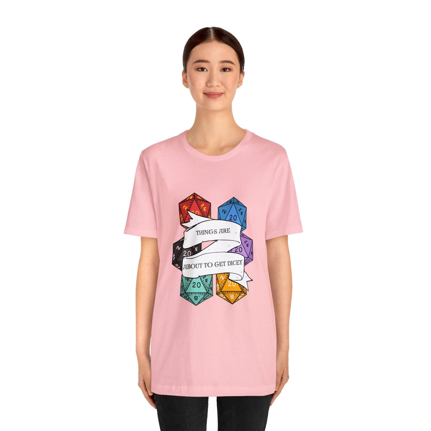 Dungeons & Dragons - Dicey Short Sleeve Tee