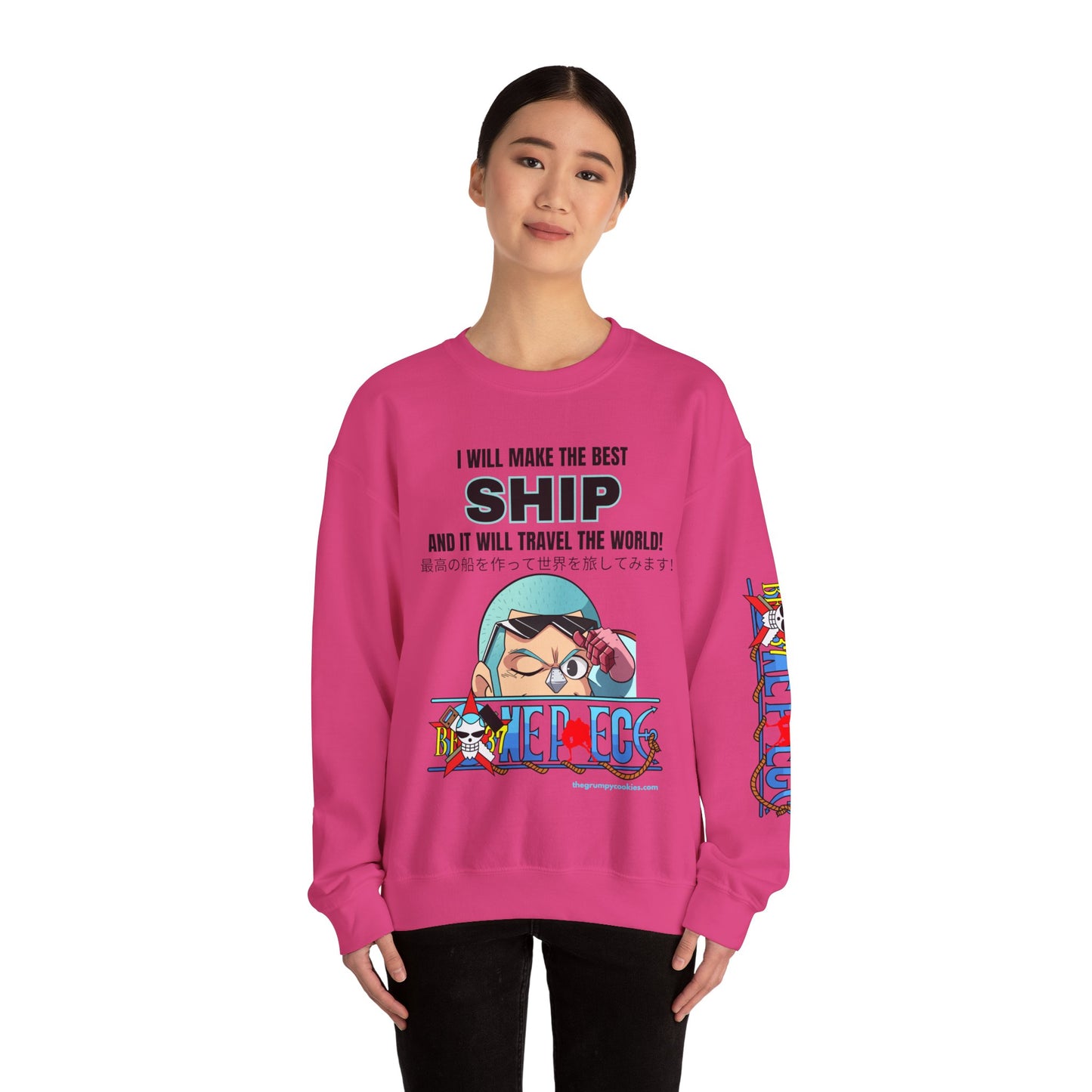 One Piece - World's Greatest Shipwright Unisex Heavy Blend™ Crewneck Sweatshirt
