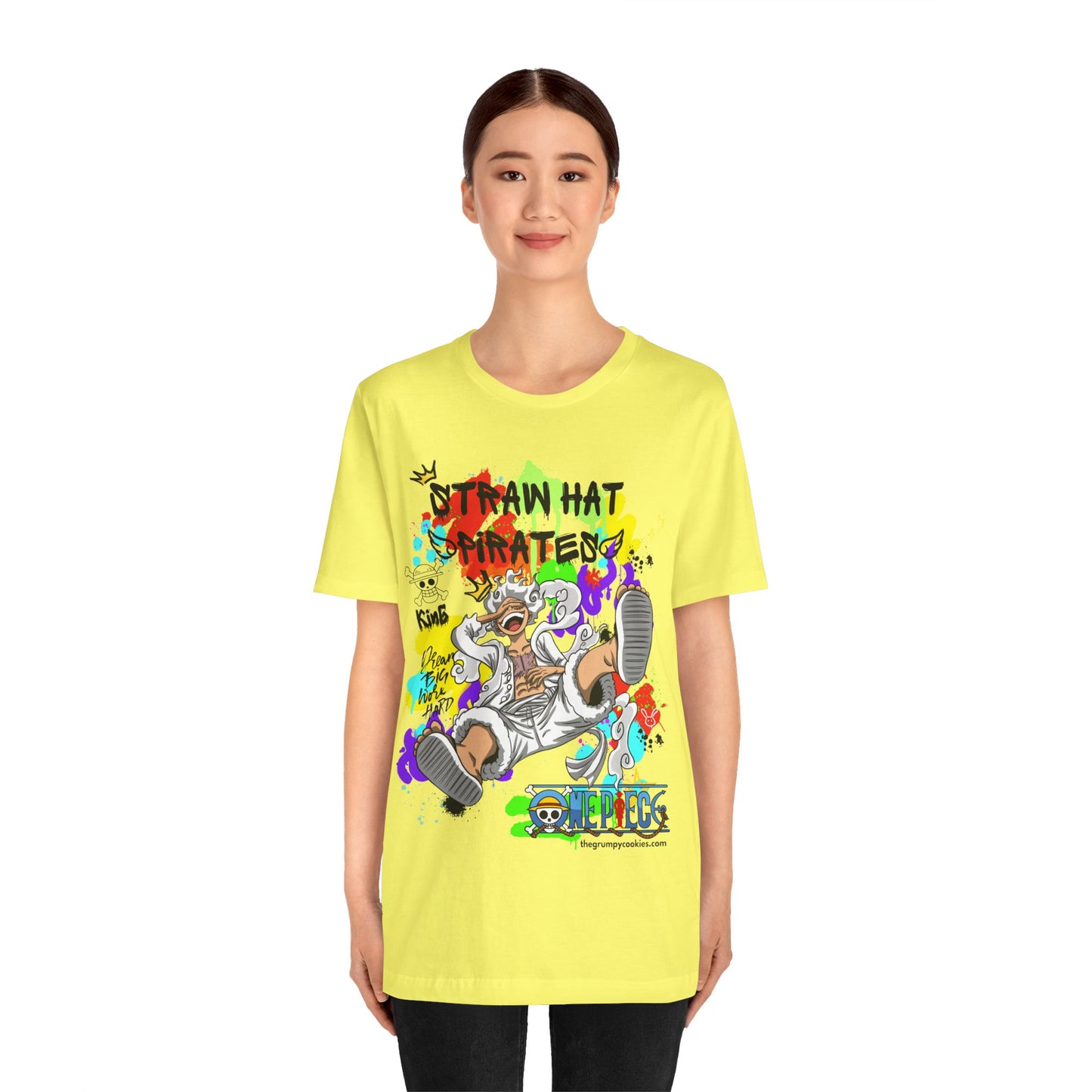 One Piece - Graffiti Luffy Unisex Jersey Short Sleeve Tee