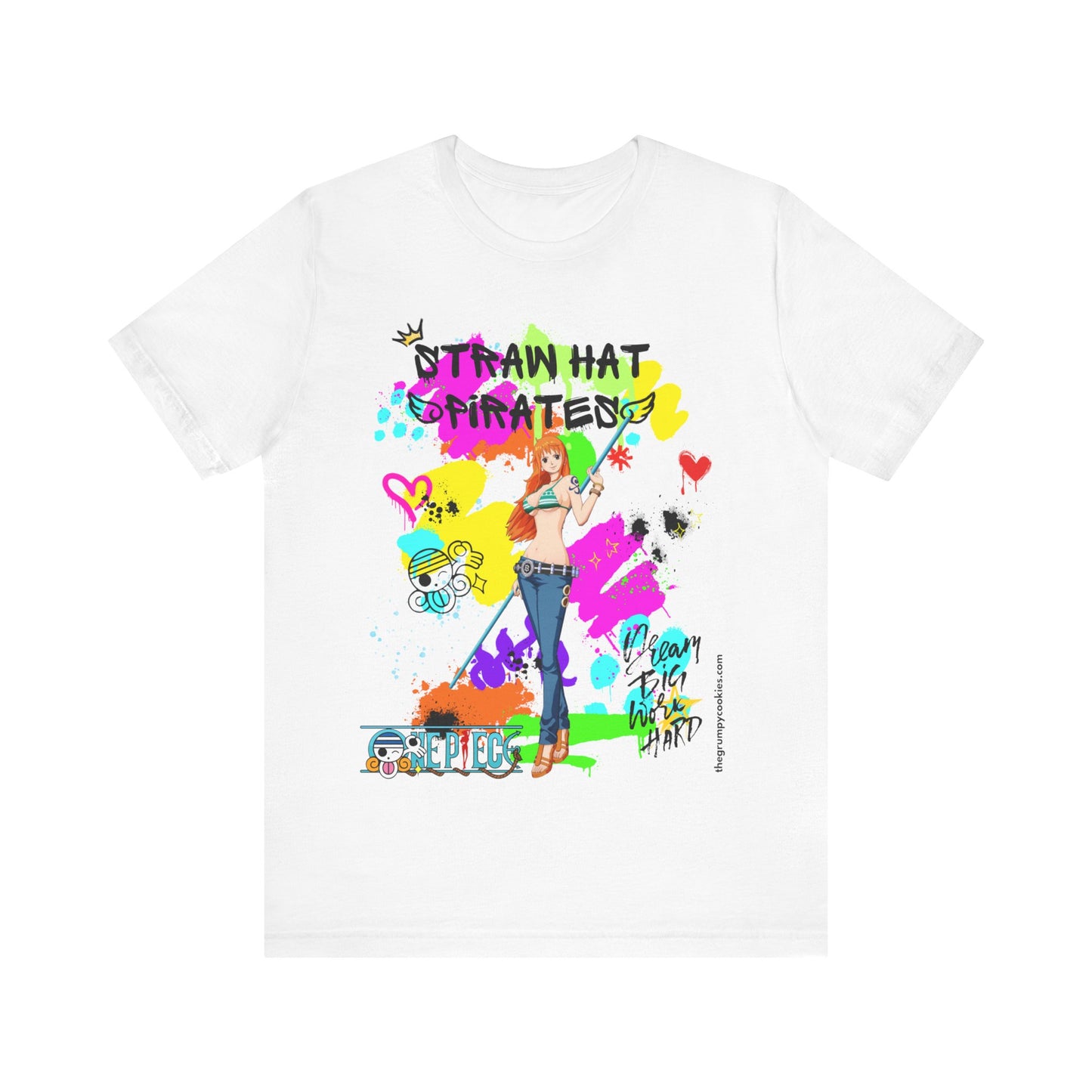 One Piece - Graffiti Nami Unisex Jersey Short Sleeve Tee
