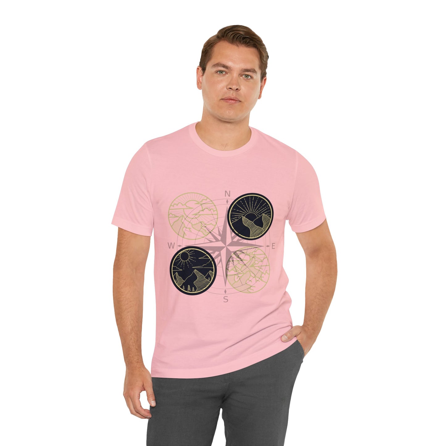 The Grumpy Cookies - Compass Short Sleeve Tee