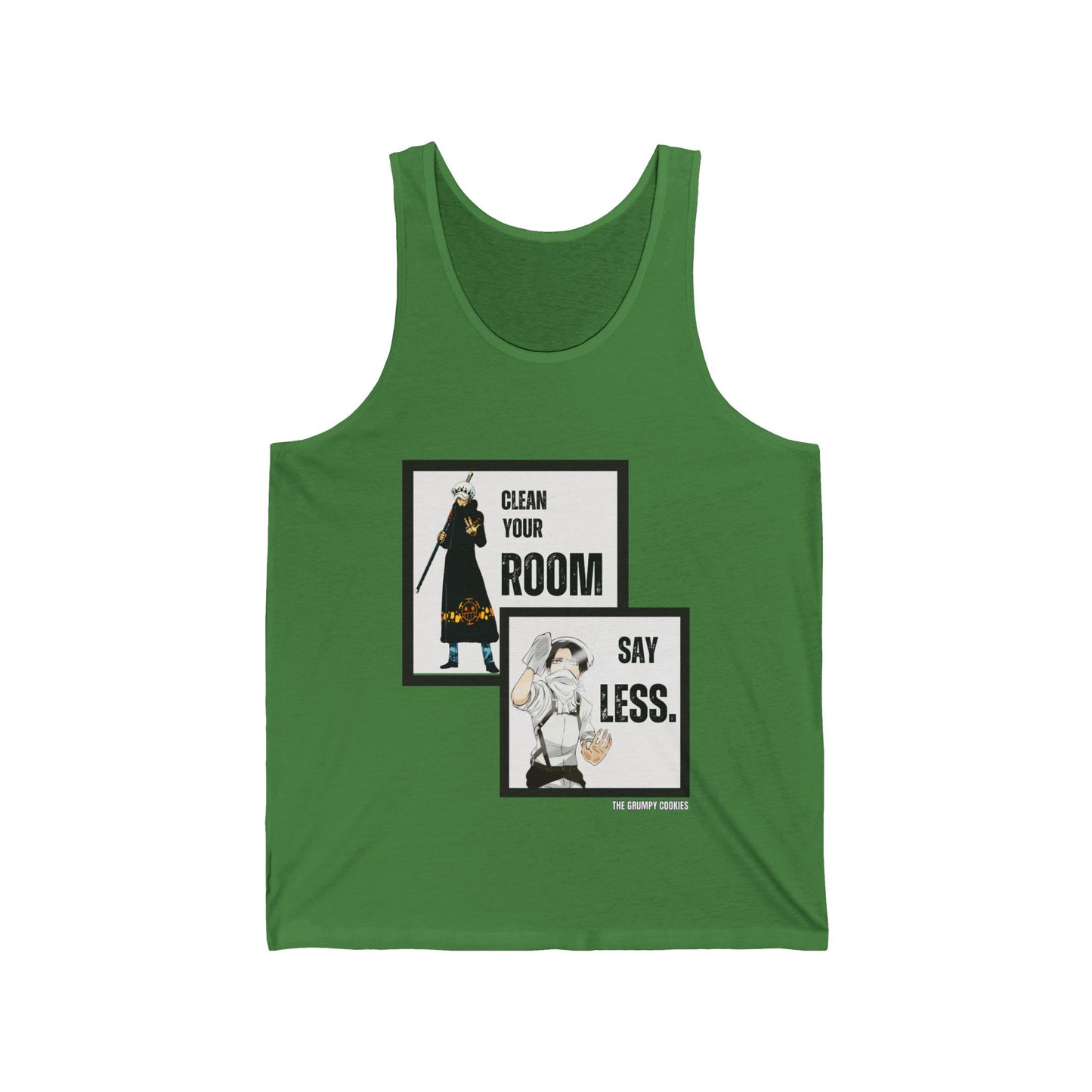 One Piece - Say Less Levi x Law Crossover Men's Jersey Tank