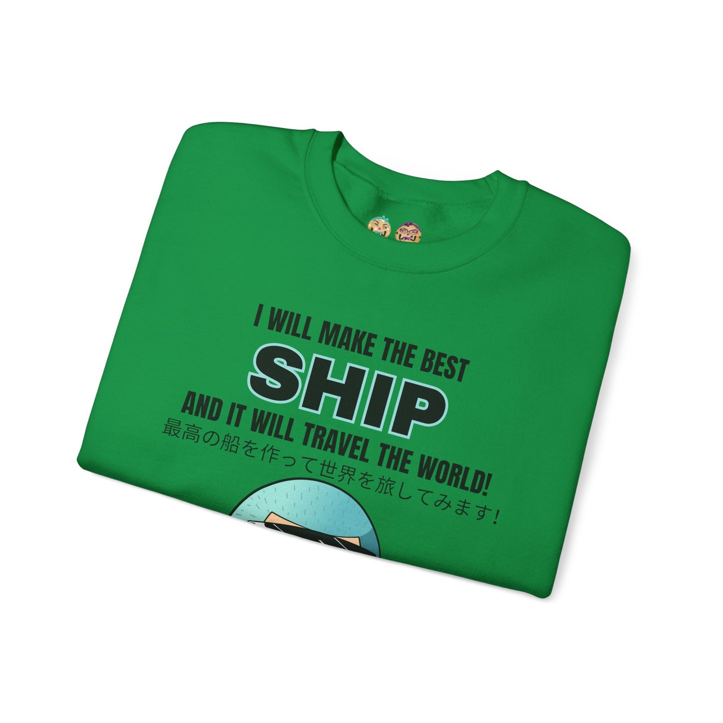 One Piece - World's Greatest Shipwright Unisex Heavy Blend™ Crewneck Sweatshirt