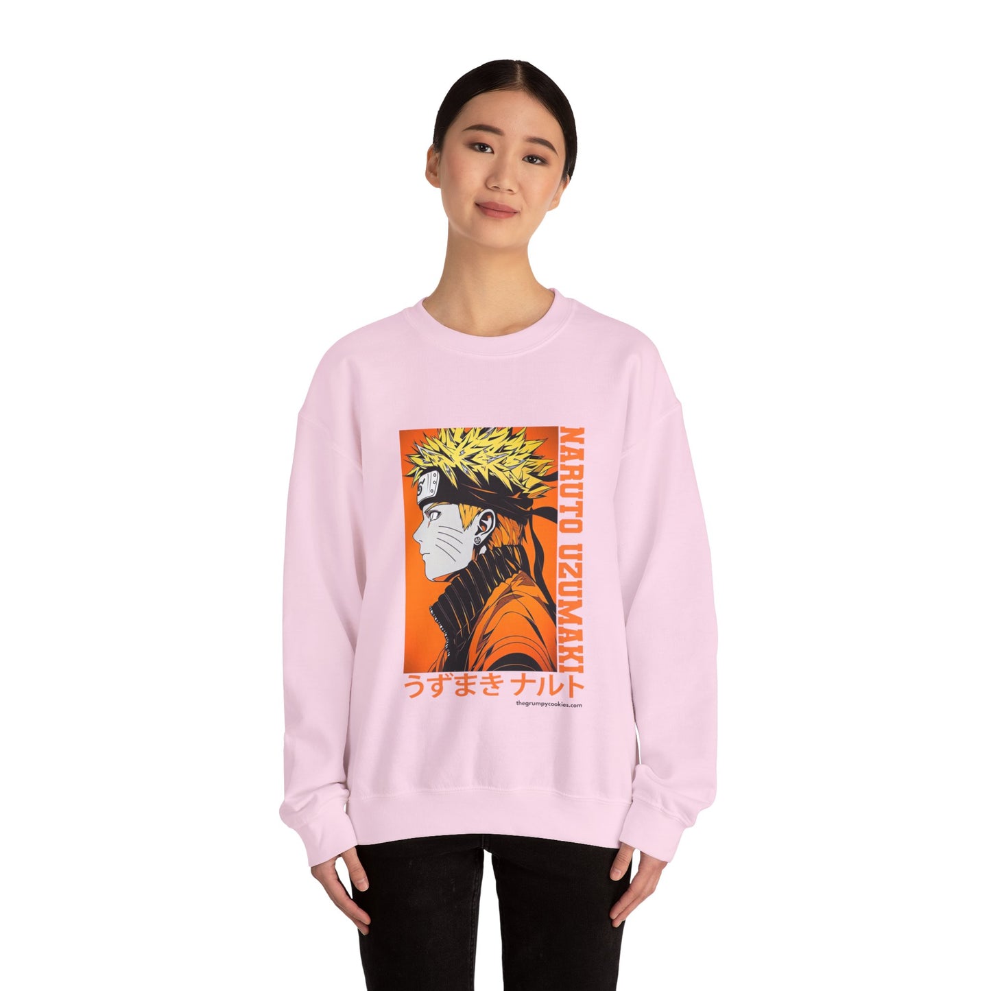 Naruto - Orange Unisex Heavy Blend™ Crewneck Sweatshirt