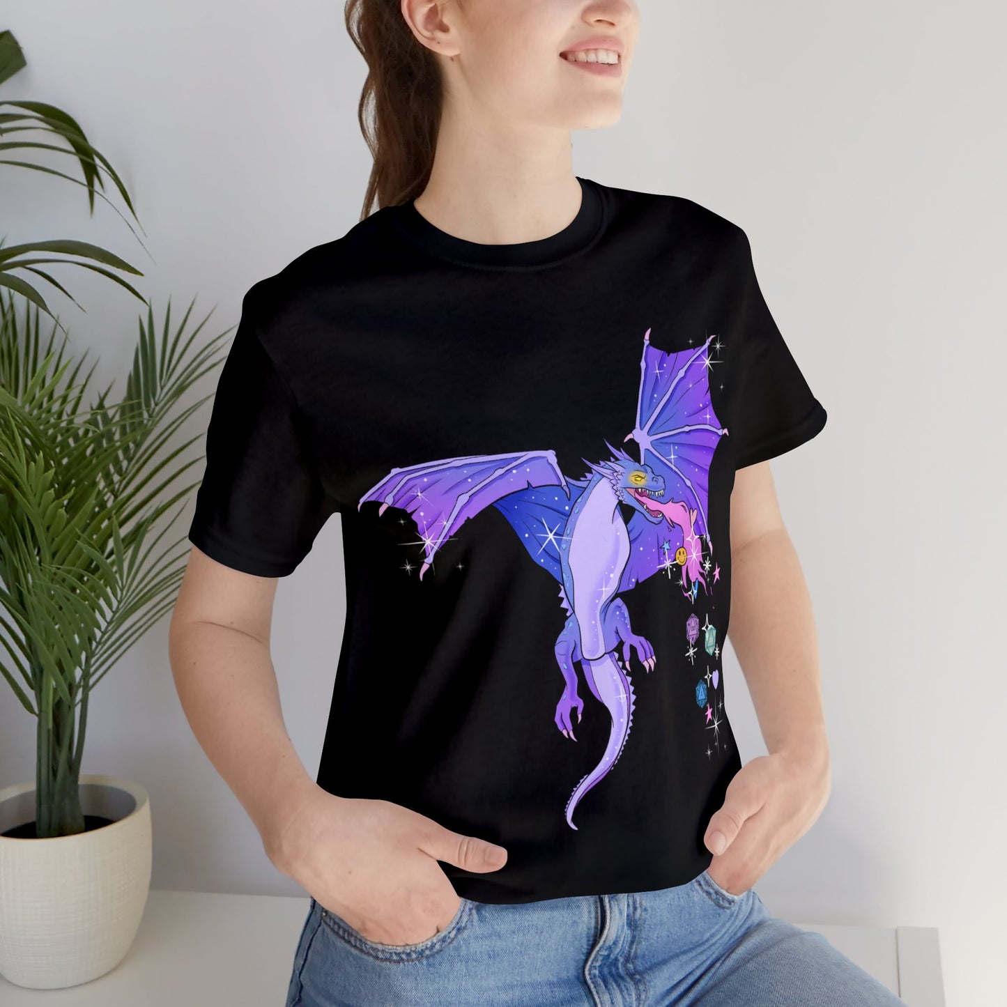 Dungeons & Dragons - Purple Dragon Short Sleeve Tee