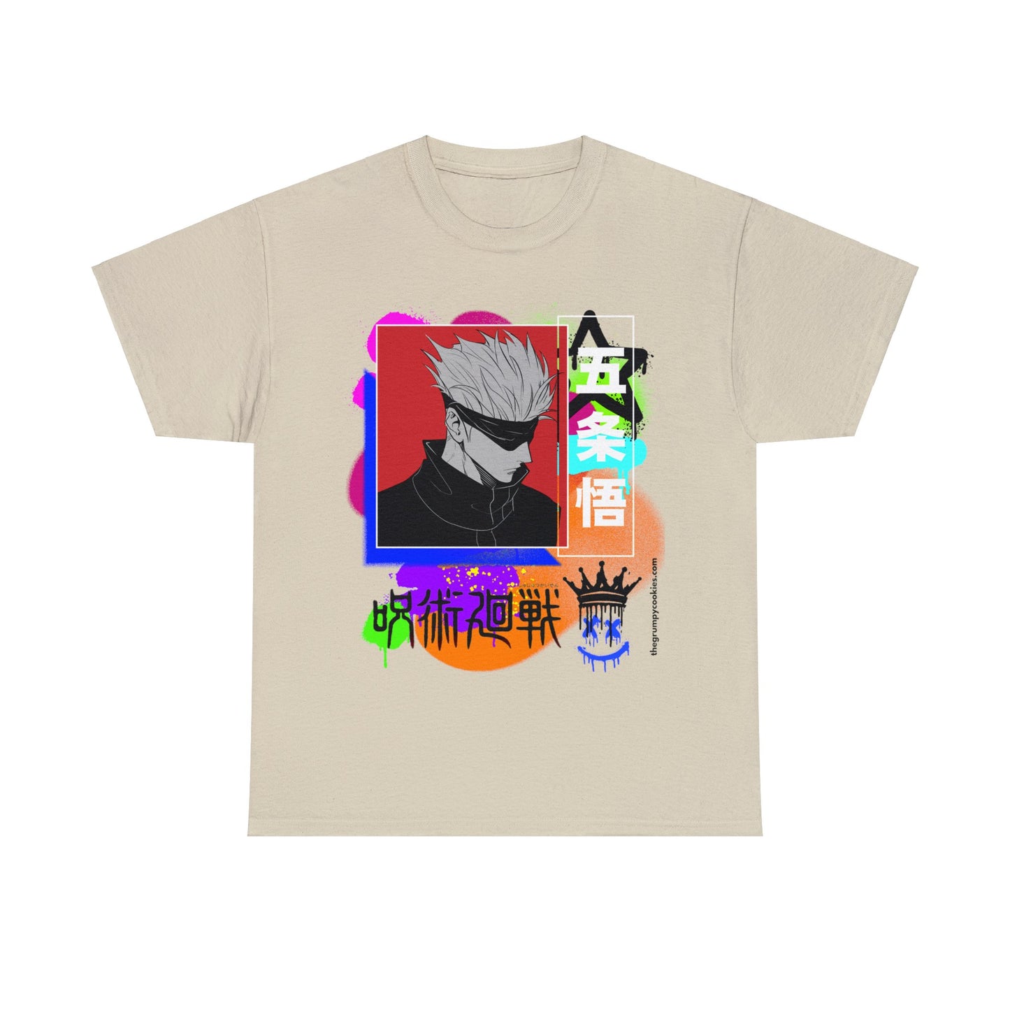 Jujutsu Kaisen - Emo Gojo Unisex Heavy Cotton Tee