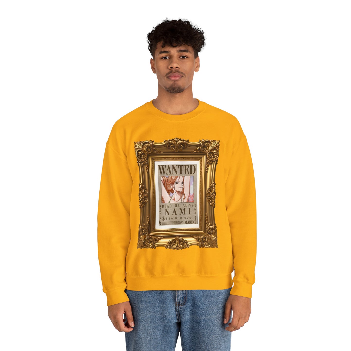 One Piece - Fine Art Nami Unisex Heavy Blend™ Crewneck Sweatshirt
