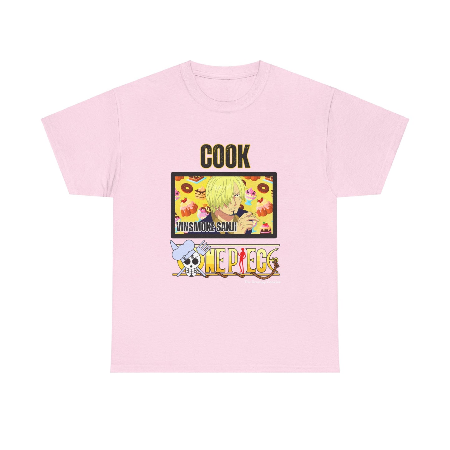 One Piece - Cook Sanji Unisex Heavy Cotton Tee
