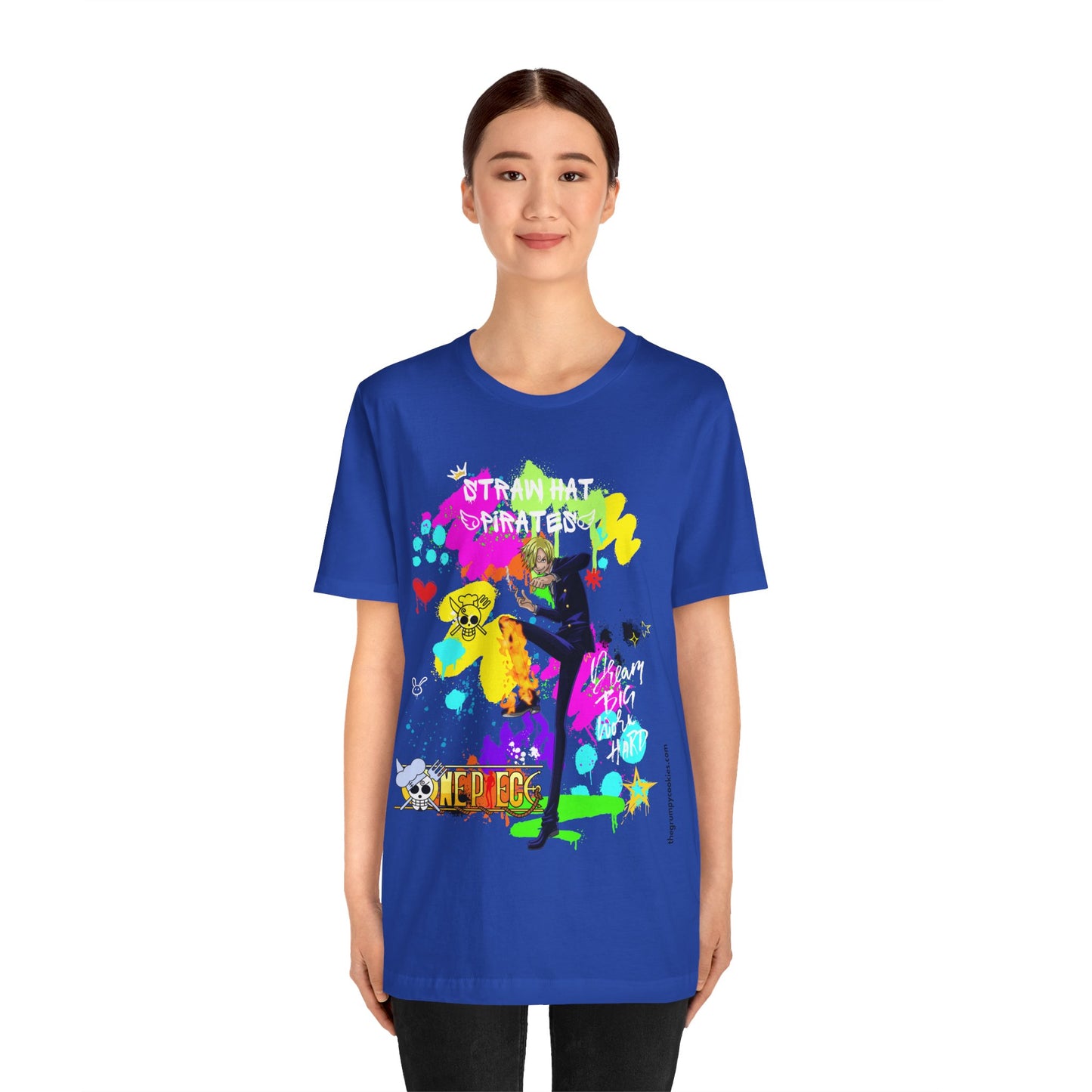 One Piece - Graffiti Sanji Unisex Jersey Short Sleeve Tee