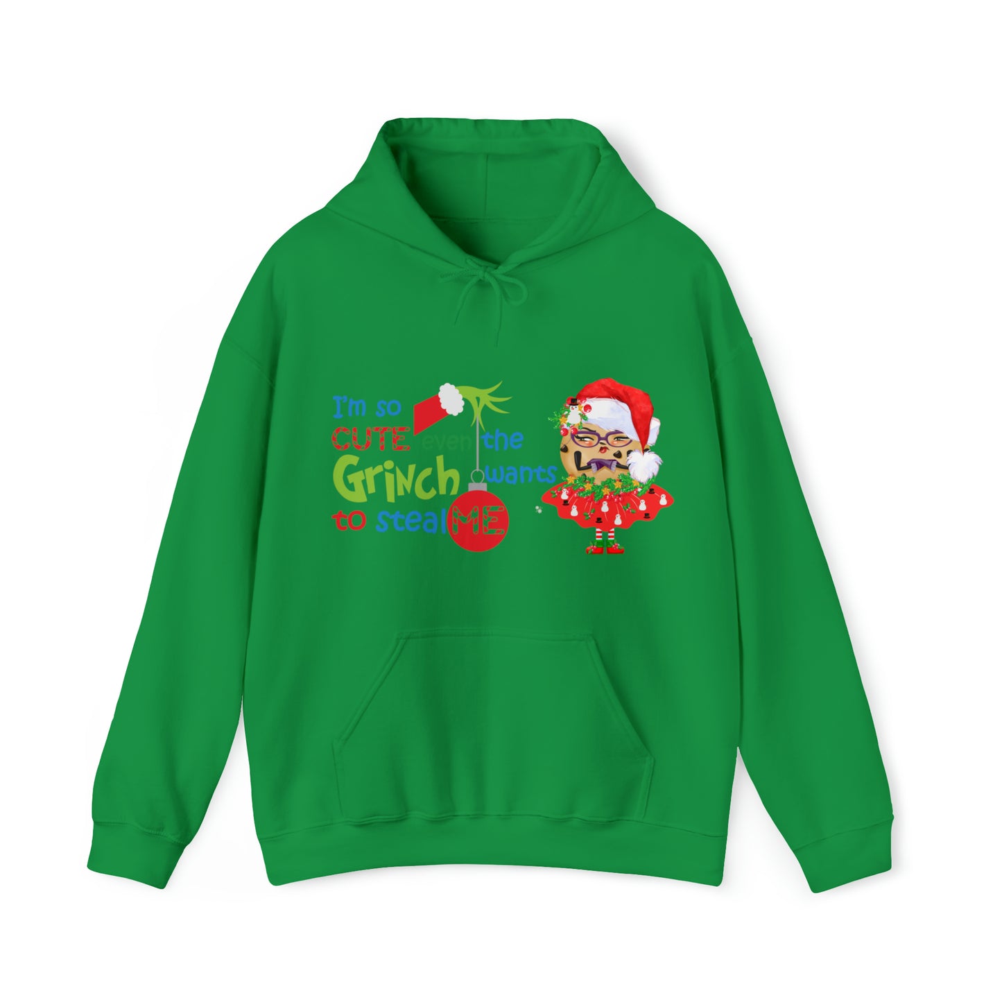 The Grumpy Cookies - Even the Grinch Loves TGC Unisex Heavy Blend™ Hooded Sweatshirt