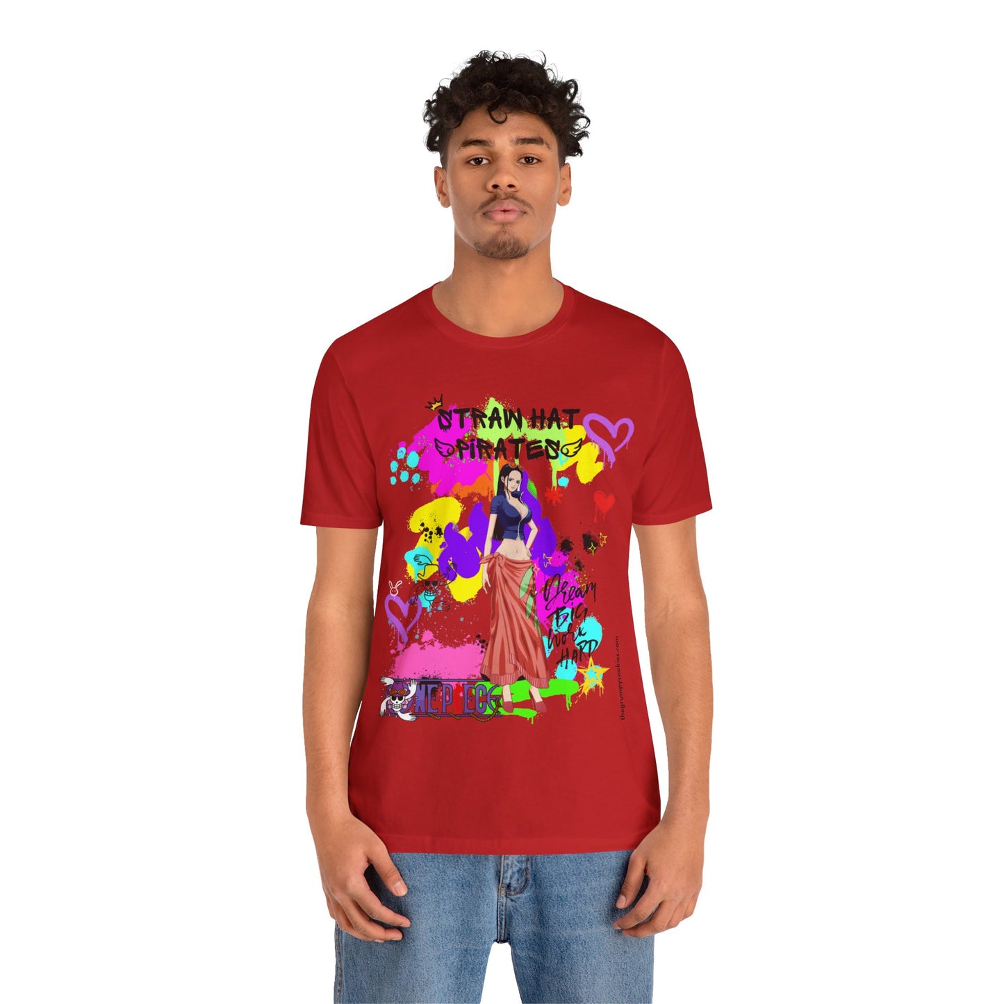 One Piece - Graffiti Robin Unisex Jersey Short Sleeve Tee