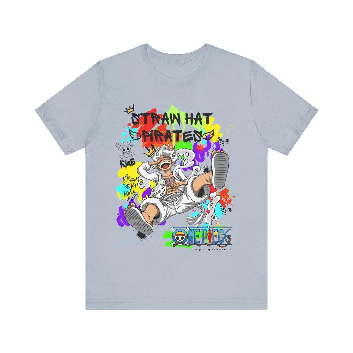 One Piece - Graffiti Luffy Unisex Jersey Short Sleeve Tee