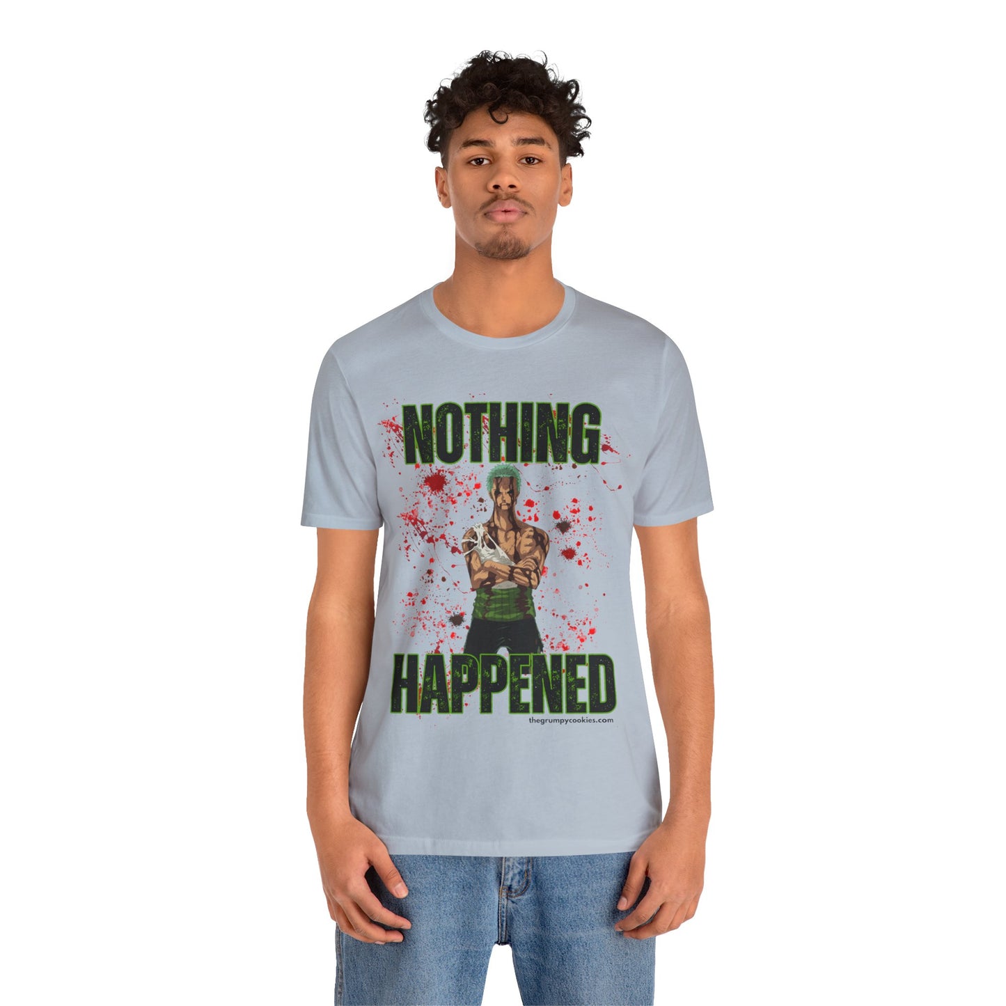 One Piece - Nothing Happened Unisex Jersey Short Sleeve Tee