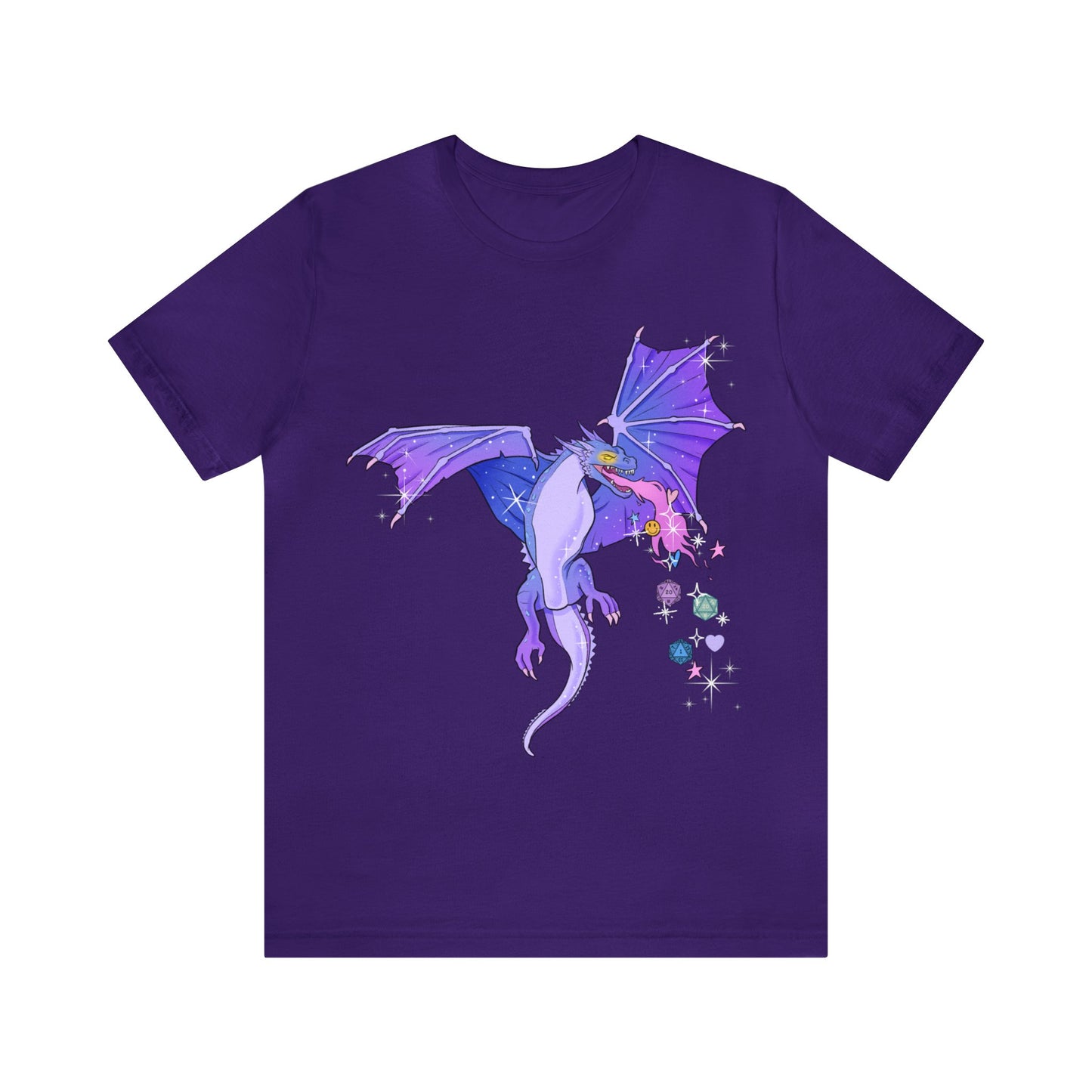 Dungeons & Dragons - Purple Dragon Short Sleeve Tee