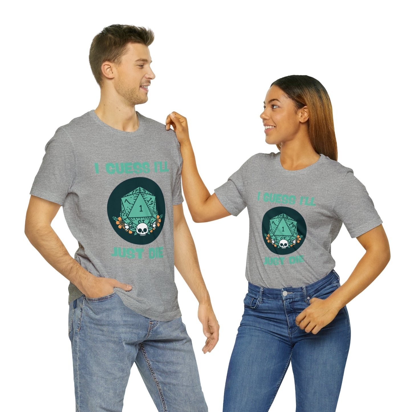 Dungeons & Dragons - Guess I'll Die Short Sleeve Tee