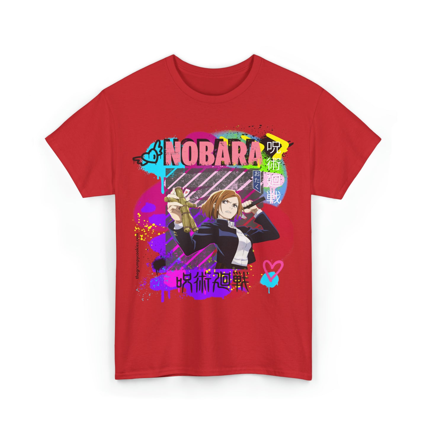 Jujutsu Kaisen - Nobara Means Business Unisex Heavy Cotton Tee