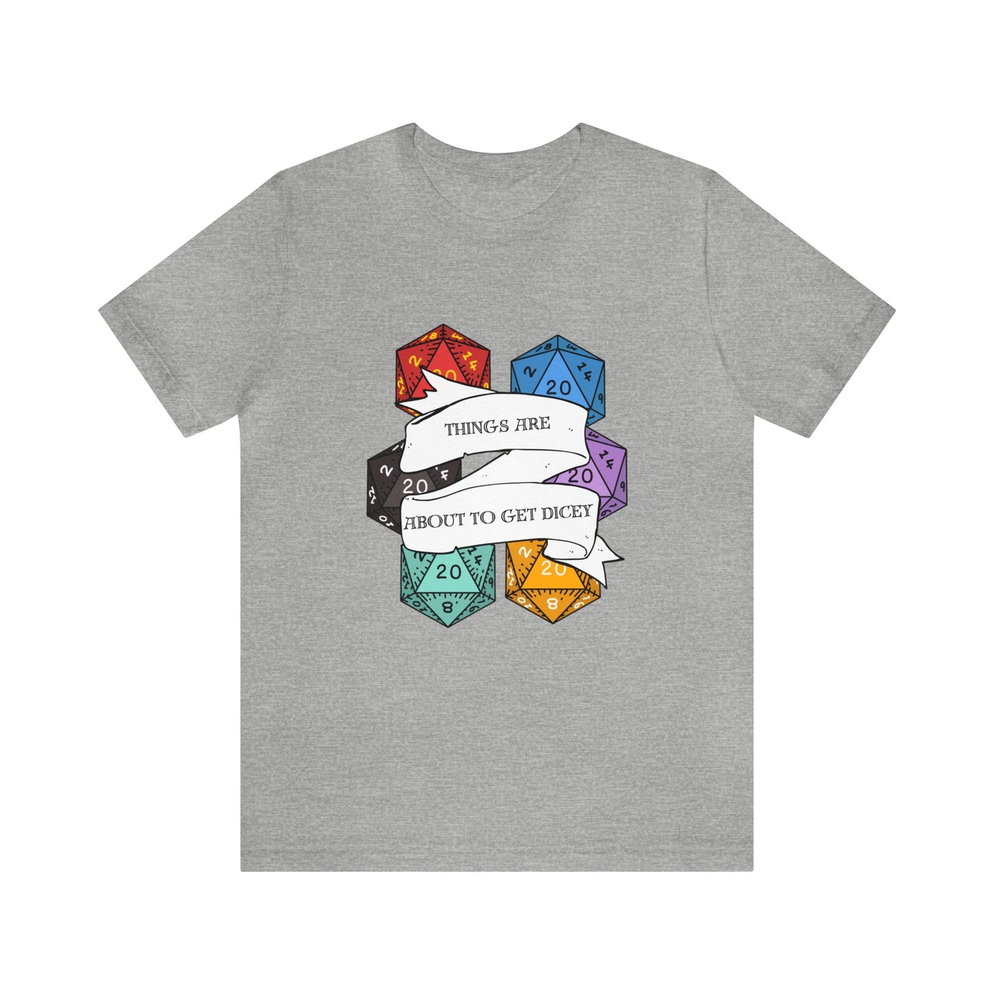 Dungeons & Dragons - Dicey Short Sleeve Tee