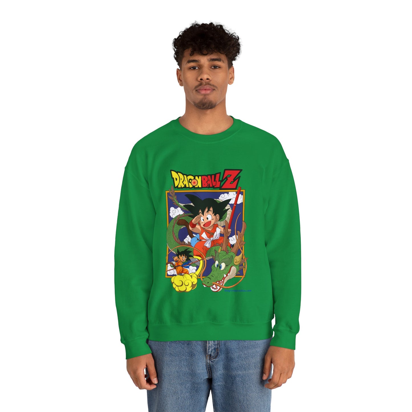 Dragon Ball - Old School DBZ Unisex Heavy Blend™ Crewneck Sweatshirt