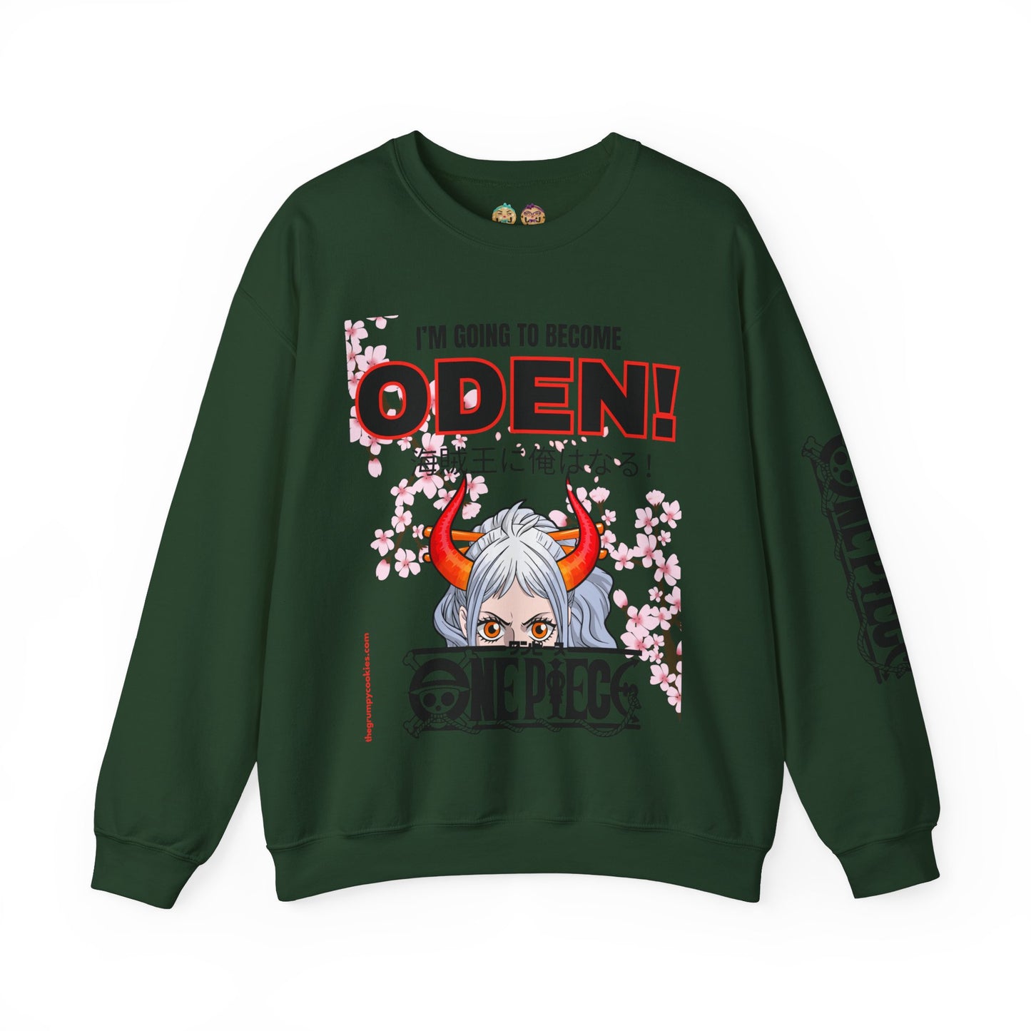 One Piece - I Will Be Oden Unisex Heavy Blend™ Crewneck Sweatshirt