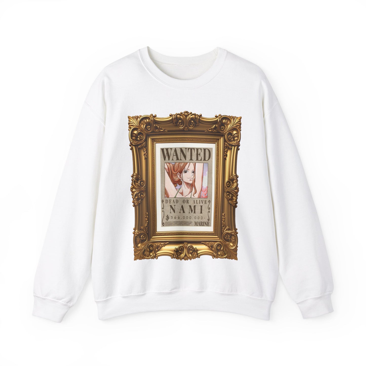 One Piece - Fine Art Nami Unisex Heavy Blend™ Crewneck Sweatshirt