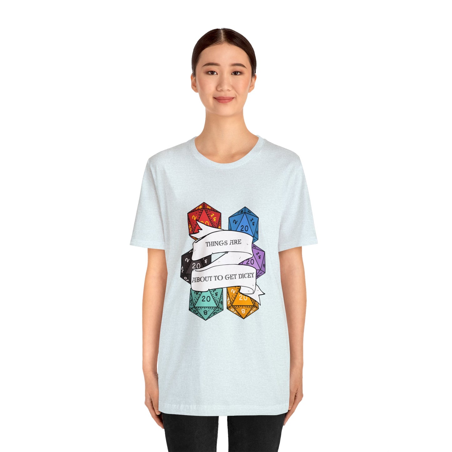 Dungeons & Dragons - Dicey Short Sleeve Tee